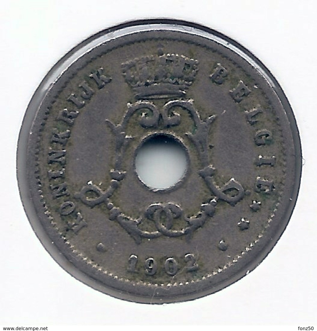 LEOPOLD II  * 5 Cent 1902 Vlaams * Nr 5188 - 5 Cent