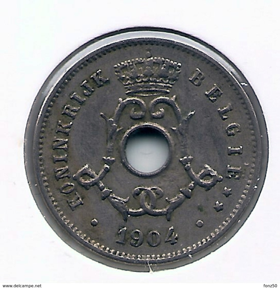 LEOPOLD II  * 5 Cent 1904 Vlaams * Prachtig * Nr 5191 - 5 Centimes