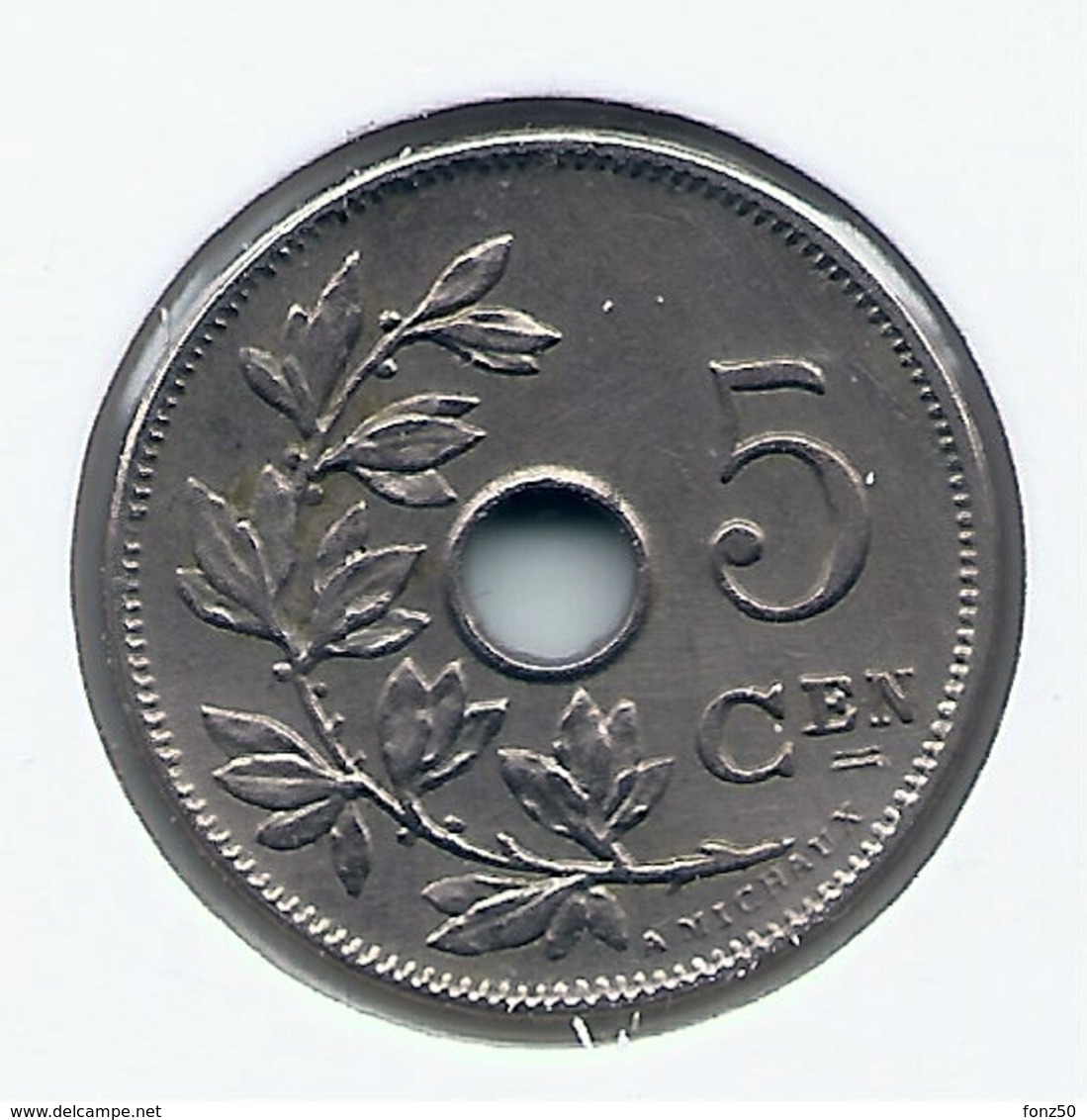 LEOPOLD II  * 5 Cent 1904 Vlaams * Prachtig / FDC * Nr 5192 - 5 Cent