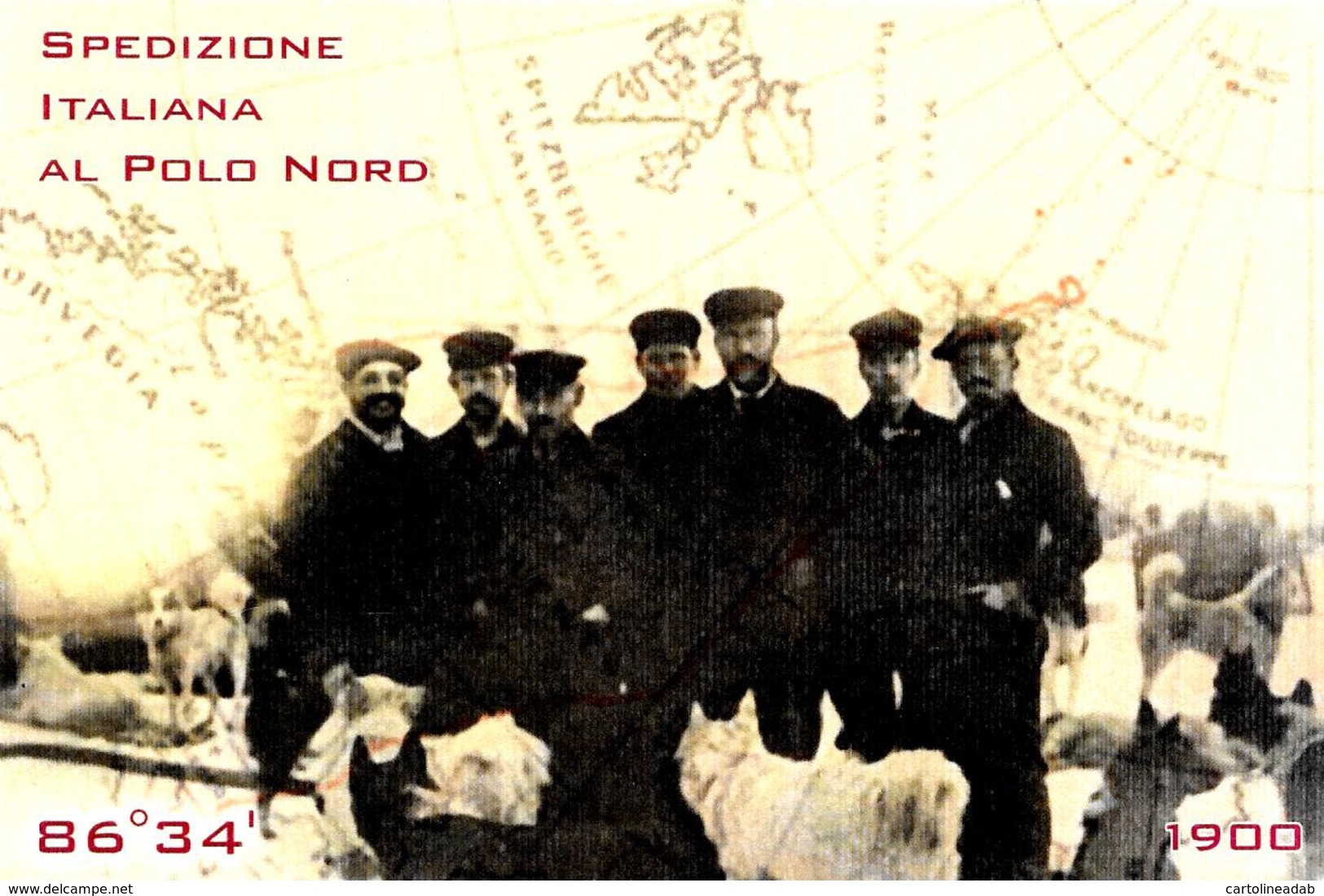 [MD2783] CPM - SPEDIZIONE ITALIANA AL POLO NORD - EDIZIONI APAC - 2010 - Non Viaggiata - Storia