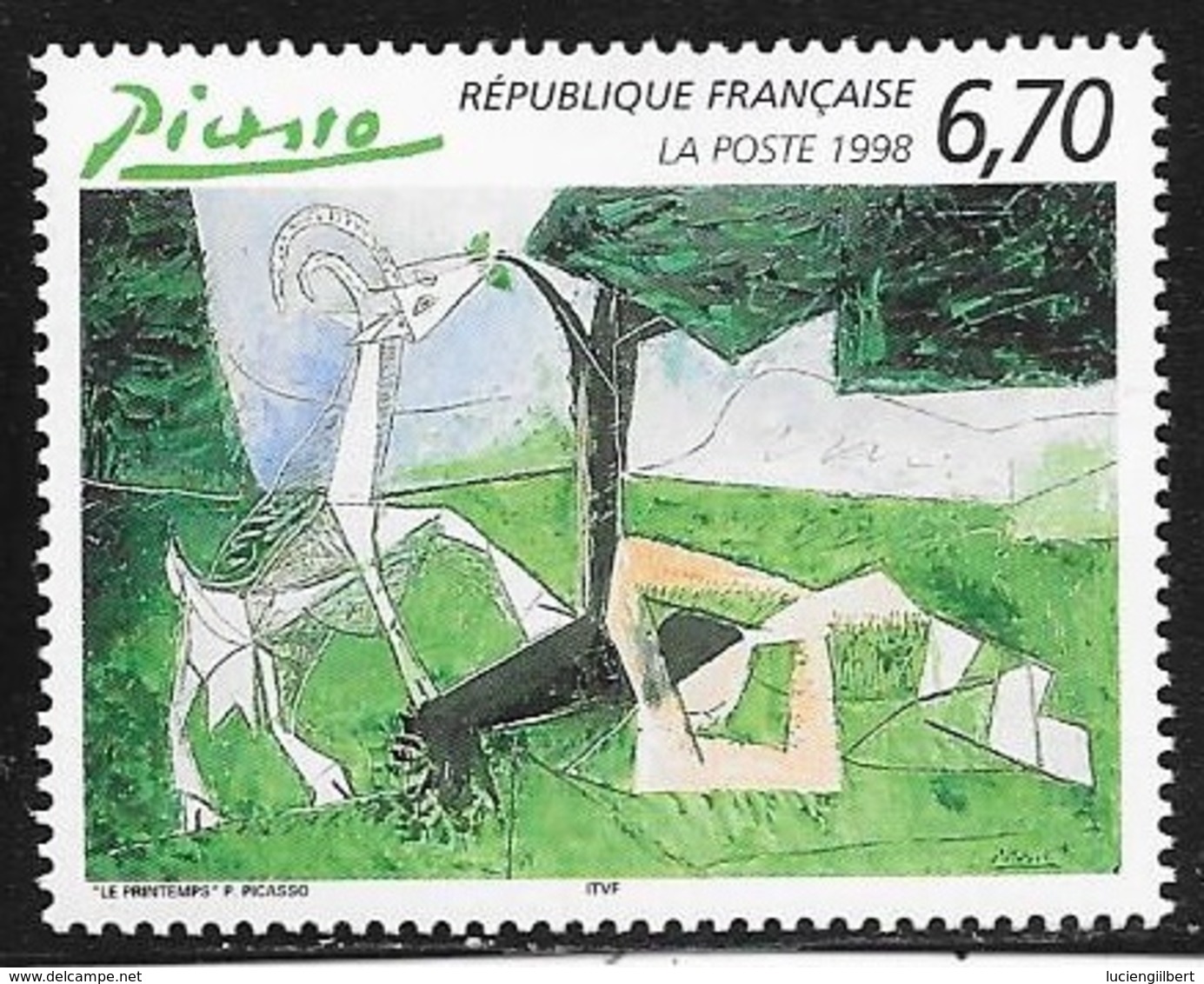 TIMBRE N° 3162   -   TABLEAU PICASSO LE PRINTEMPS      - NEUF - 1998 - Nuevos