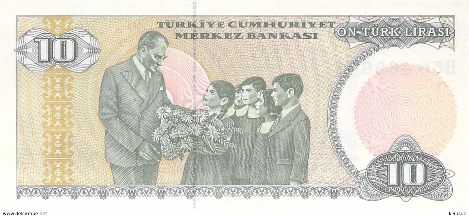 10 Lira Türkei 1970 - Türkei