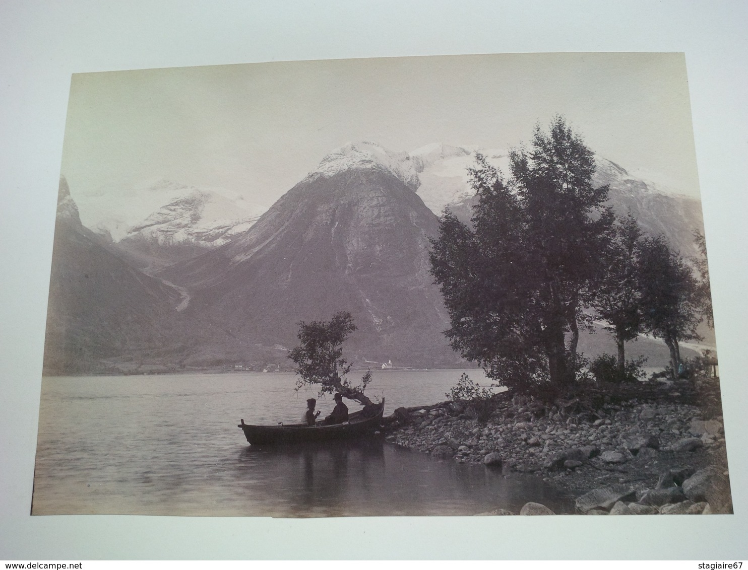 MAGNIFIQUE ALBUM PHOTO VOYAGE EN SCANDINAVIE 1898 TRES BELLES PHOTOGRAPHIES