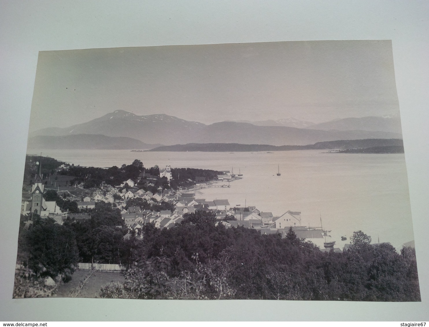 MAGNIFIQUE ALBUM PHOTO VOYAGE EN SCANDINAVIE 1898 TRES BELLES PHOTOGRAPHIES