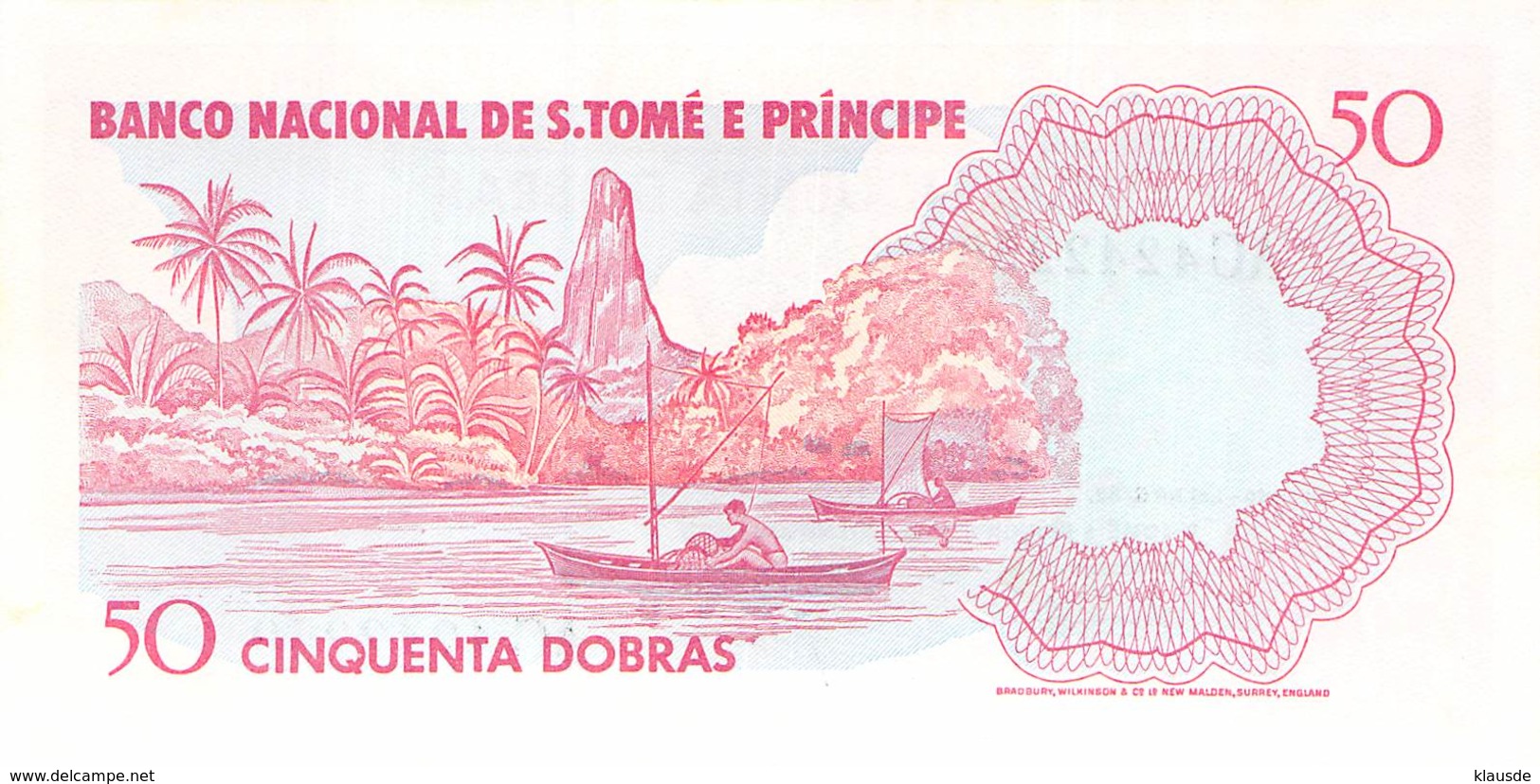 50 Dobras Sao Tome E Principe - San Tomé E Principe