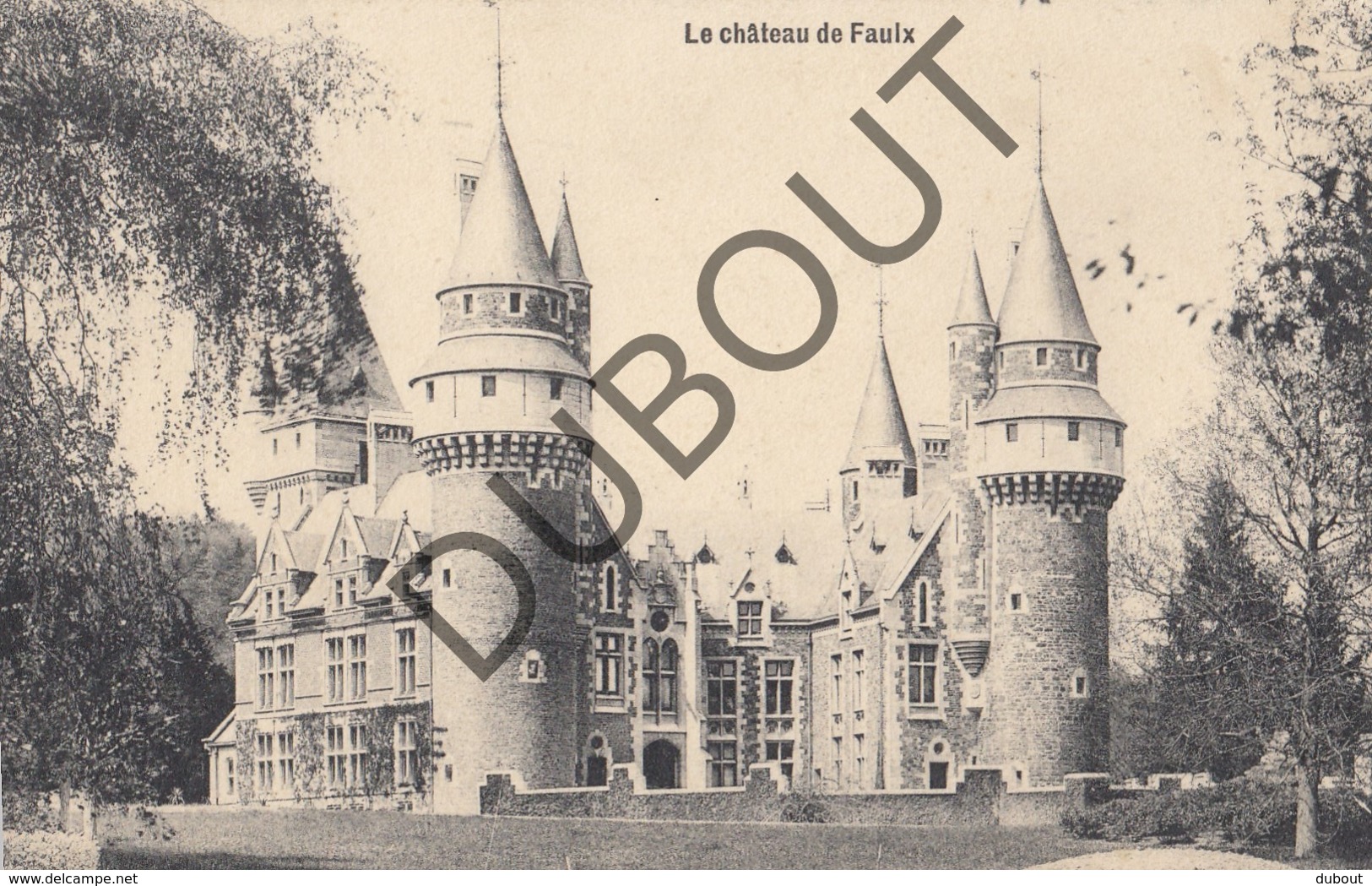 Postkaart/Carte Postale FAULX-Les-Tombes Me Château De Faulx (O279) - Gesves