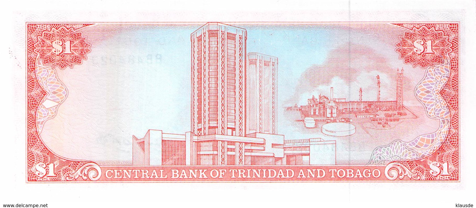 1 Dollar Trinidad Und Tobago 1964 - Trindad & Tobago