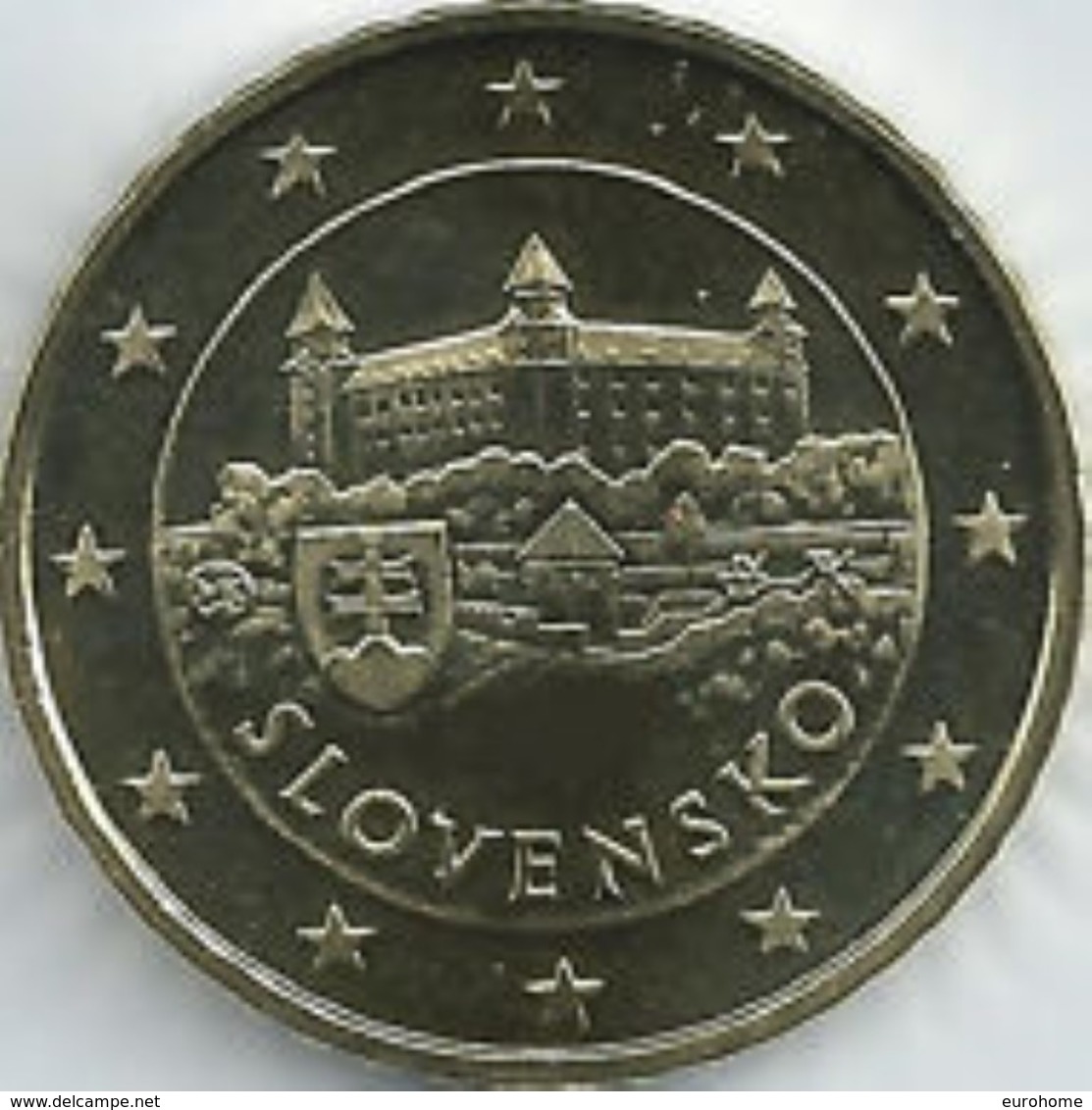 Slovakije 2019    50 Cent     UNC Uit BU  UNC Du Coffret  !! - Slovaquie