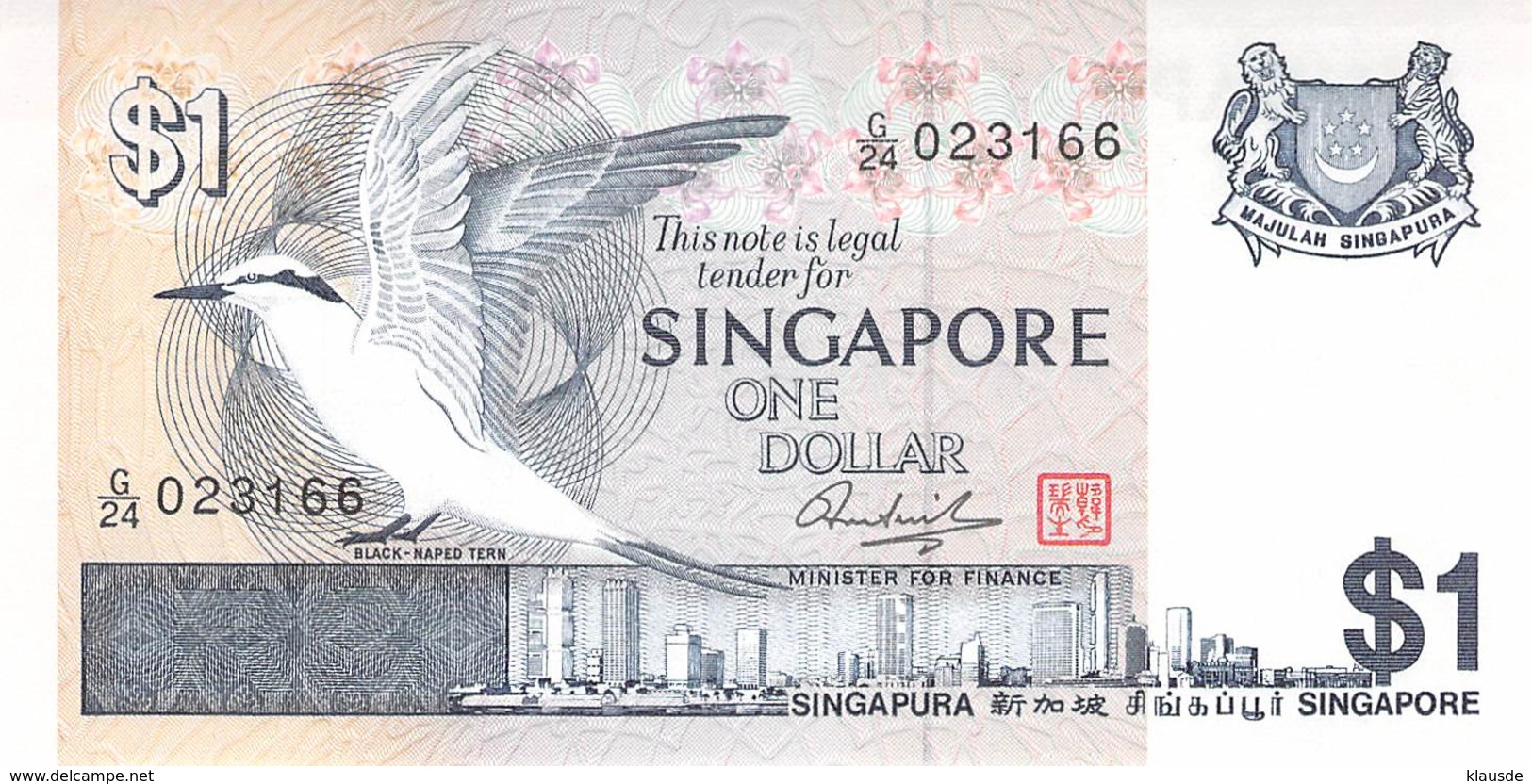 1 Dollar Singapore 1976 - Singapore