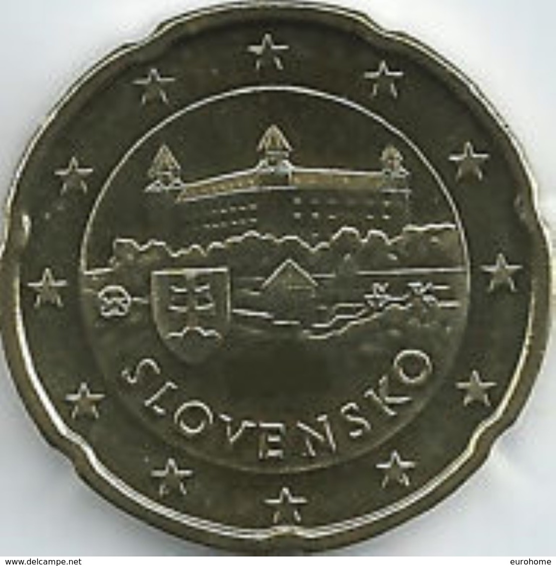 Slovakije 2019    20 Cent     UNC Uit BU  UNC Du Coffret  !! - Slovaquie