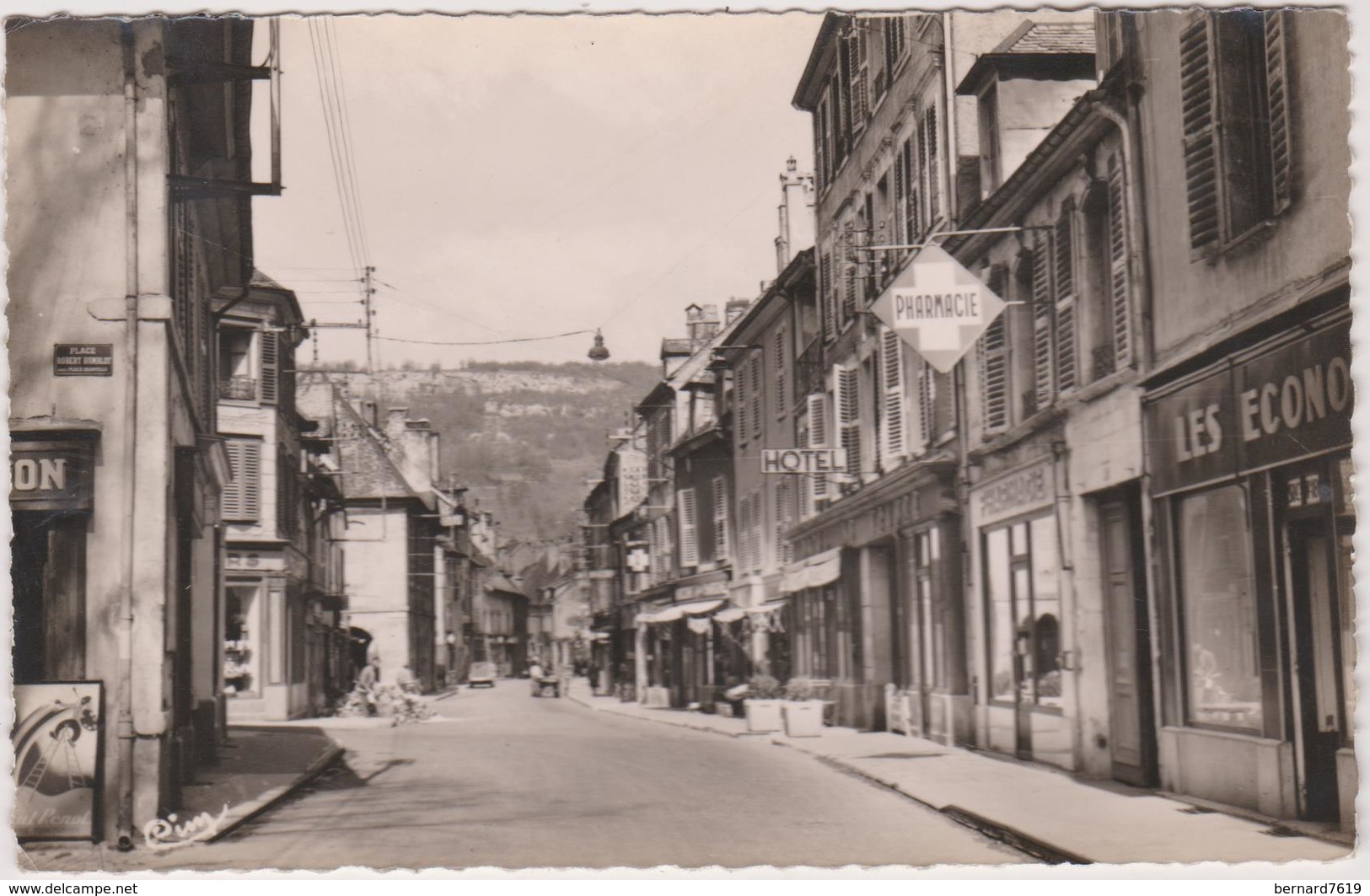 25 Ornans  Grande Rue ,hotel De France - Autres & Non Classés