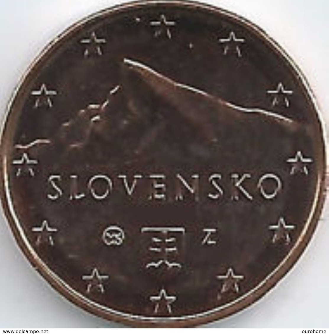 Slovakije 2019    1 Cent     UNC Uit BU  UNC Du Coffret  !! - Slovaquie