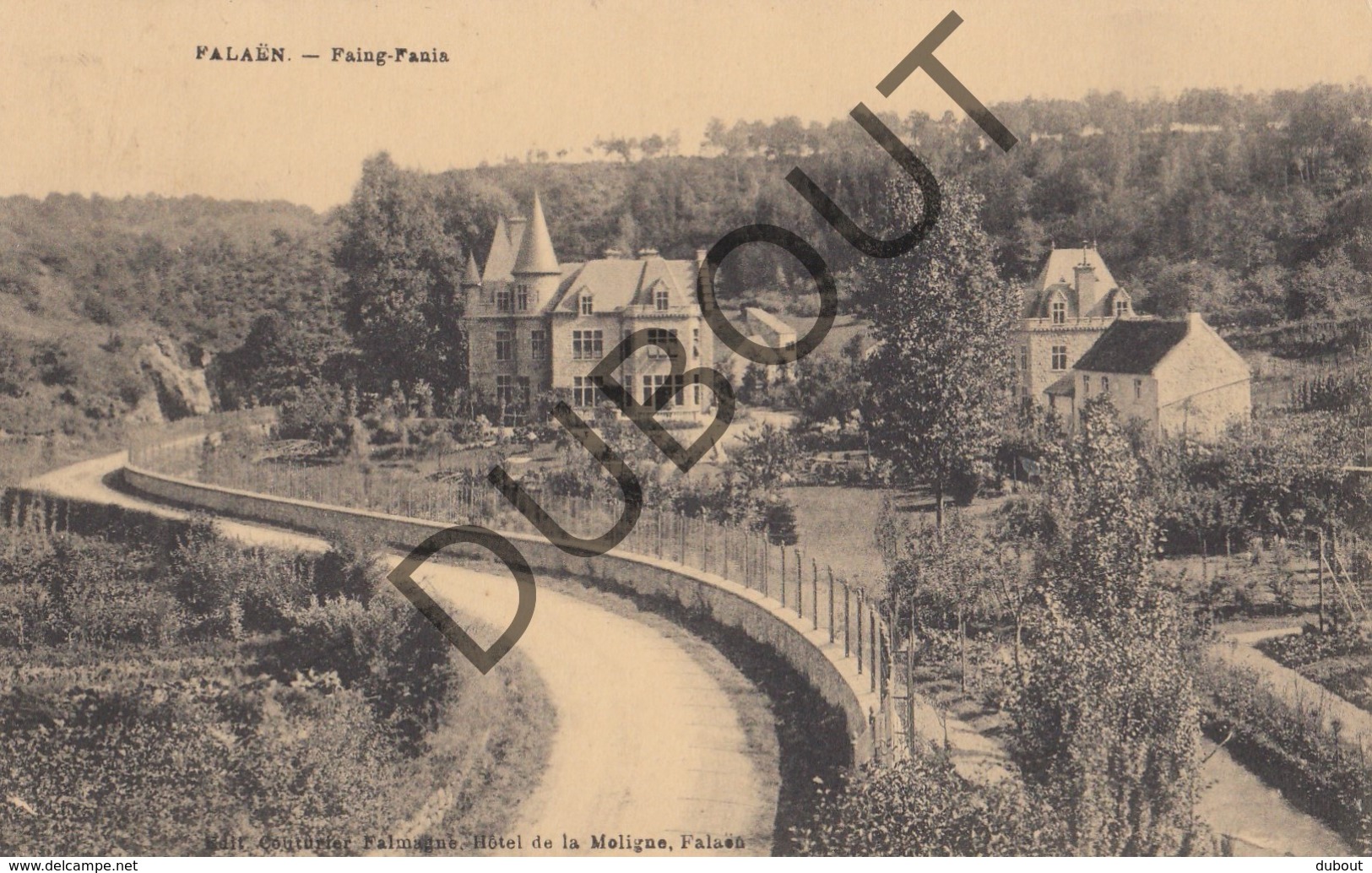 Postkaart/Carte Postale FALAEN Faing-Fania Hotel De La Moligne (O331) - Onhaye