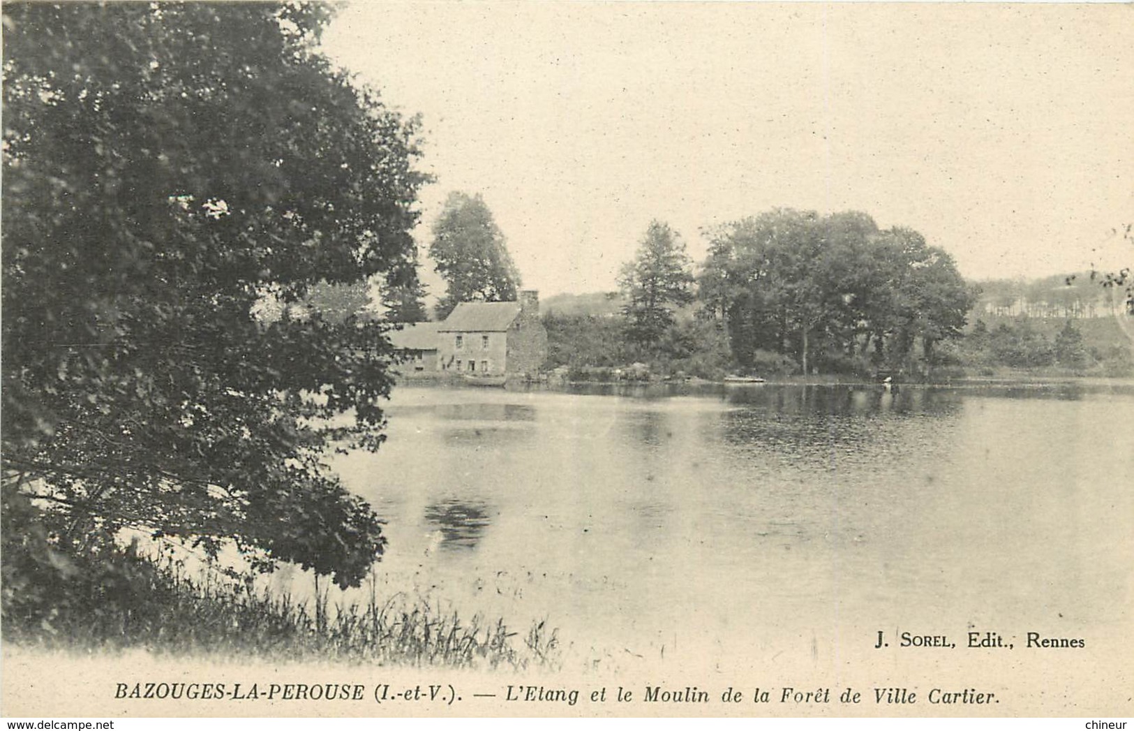 BAZOUGES LA PEROUSE ETANG ET LE MOULIN DE LA FORET - Sonstige & Ohne Zuordnung