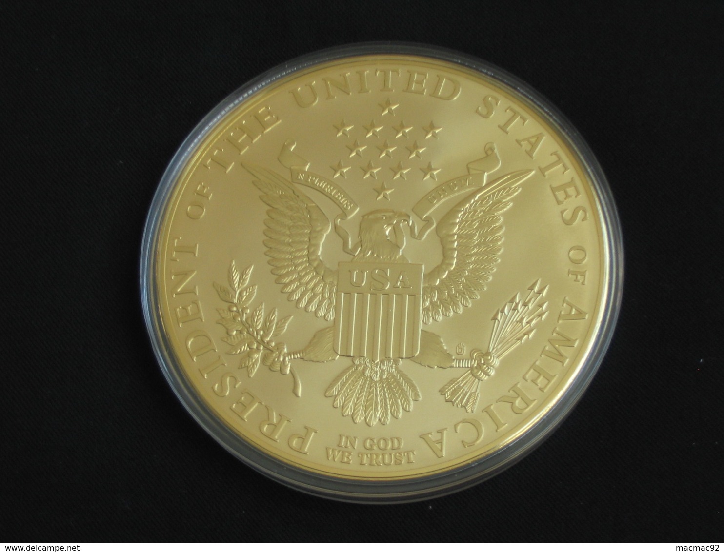 Magnifique Et Imposante Médaille USA  - GEORGE WASHINGTON   **** EN ACHAT IMMEDIAT *** - Sonstige & Ohne Zuordnung