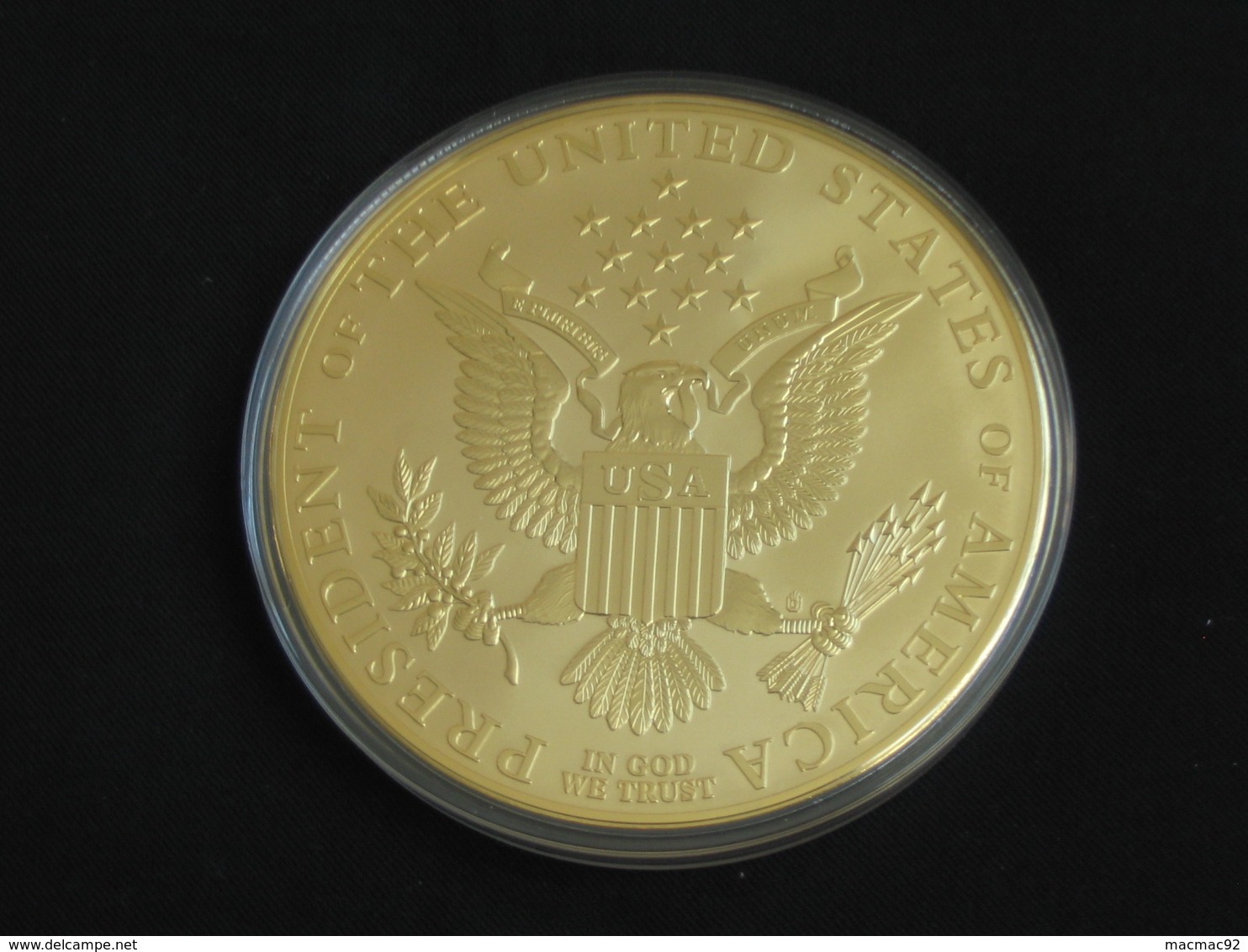 Magnifique Et Imposante Médaille USA  - GEORGE WASHINGTON   **** EN ACHAT IMMEDIAT *** - Other & Unclassified