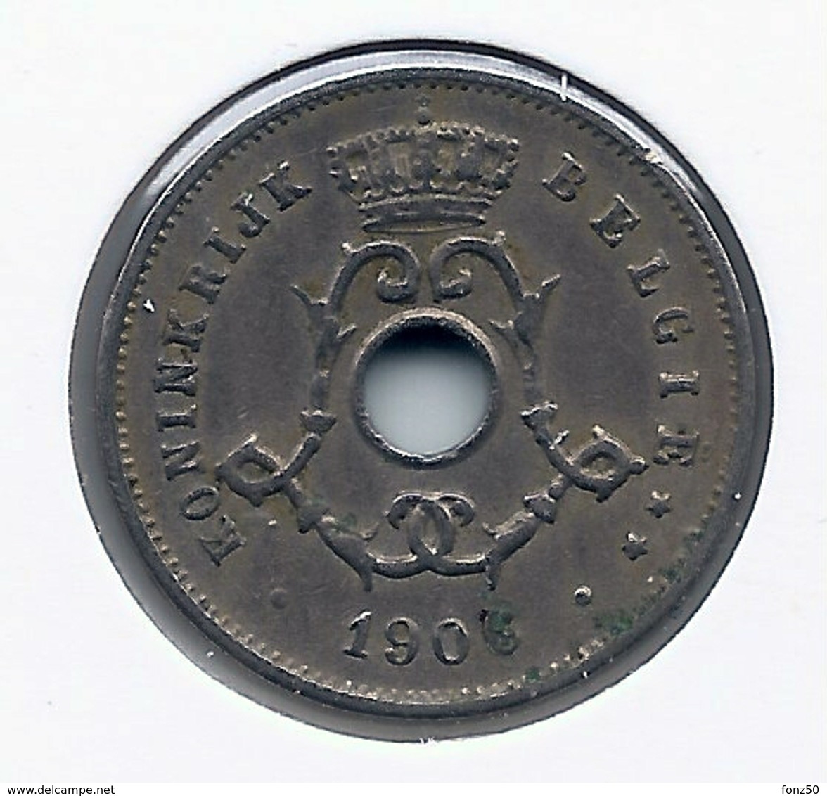 LEOPOLD II  * 5 Cent 1906 Vlaams * Nr 5203 - 5 Cents