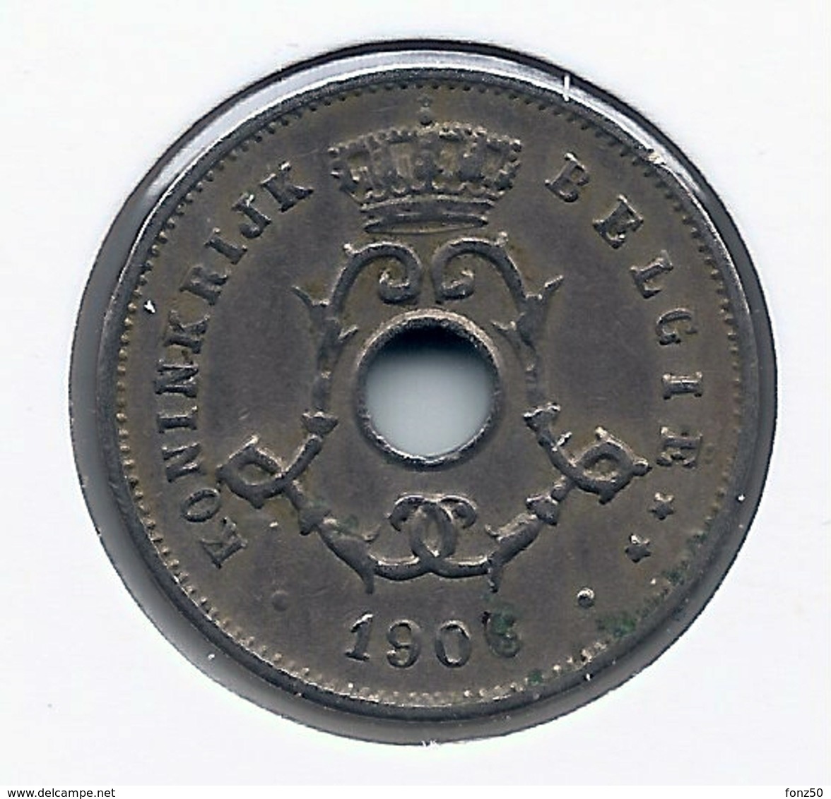 LEOPOLD II  * 5 Cent 1906 Vlaams * Nr 5203 - 5 Centimes
