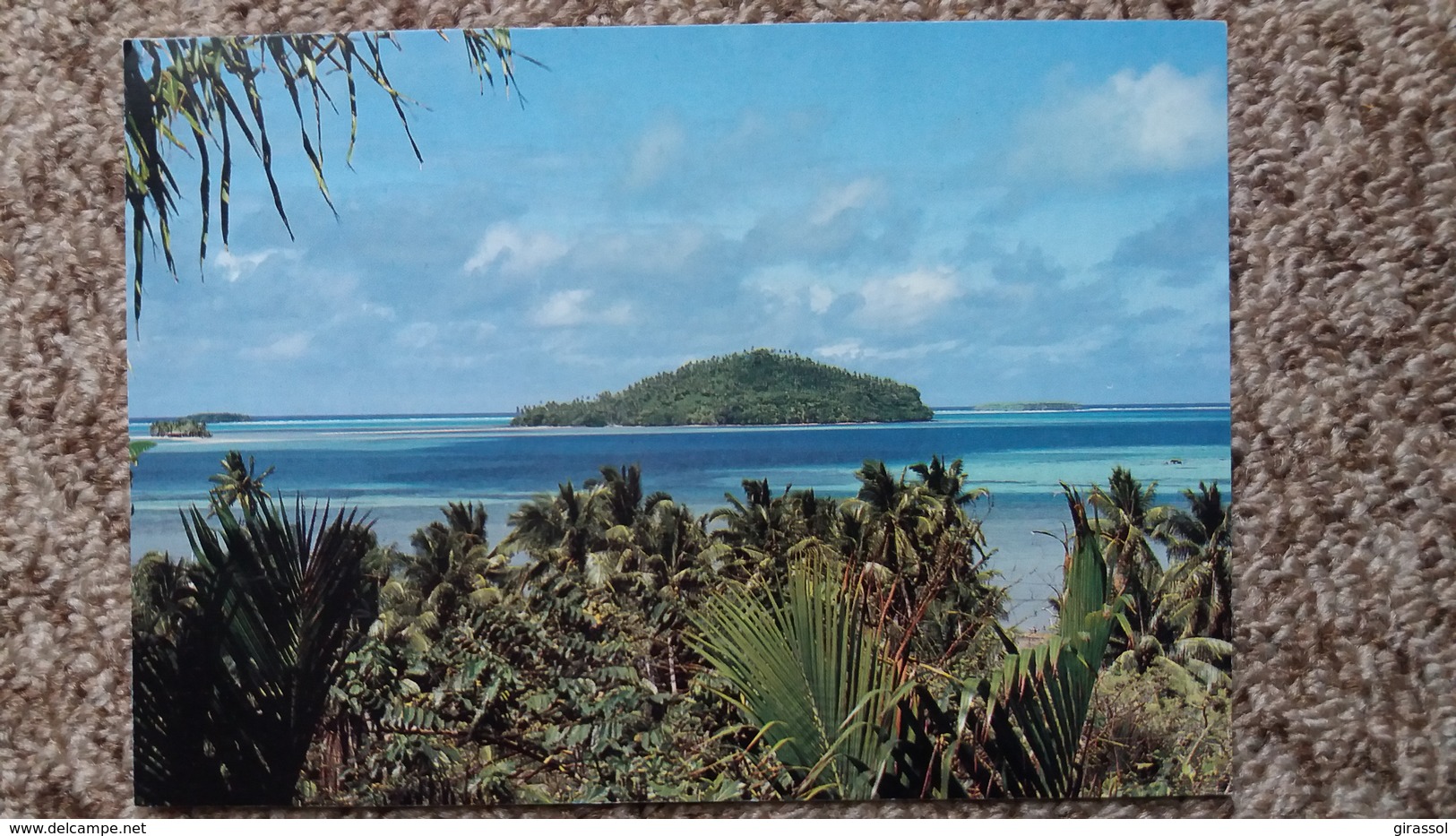 CPM WALLIS ET FUTUNA VUE D UN MOTU WALLIS T O M PHOTO CLAUDE LEGUEBE LOSA PACIFIC - Wallis Et Futuna