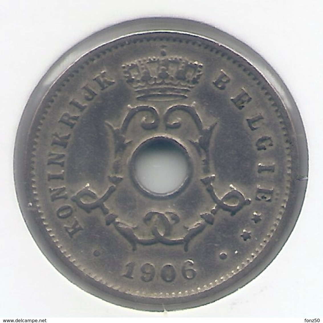 LEOPOLD II  * 5 Cent 1906 Vlaams * Prachtig * Nr 5204 - 5 Centimes