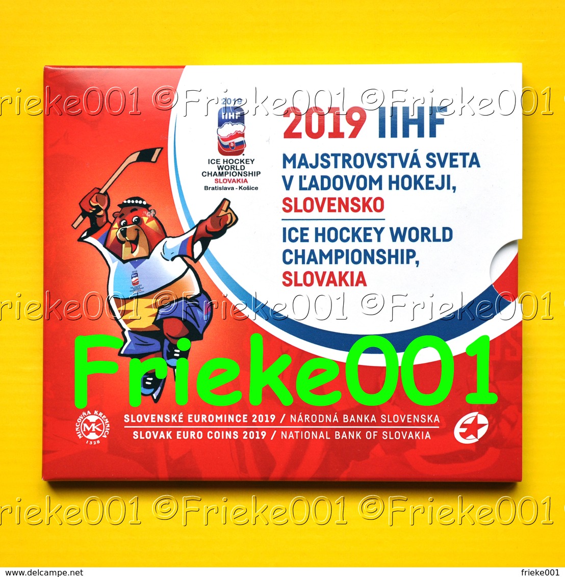 Slovakije - Slovaquie - 2019 Bu.(WK Ice Hockey) - Slovacchia
