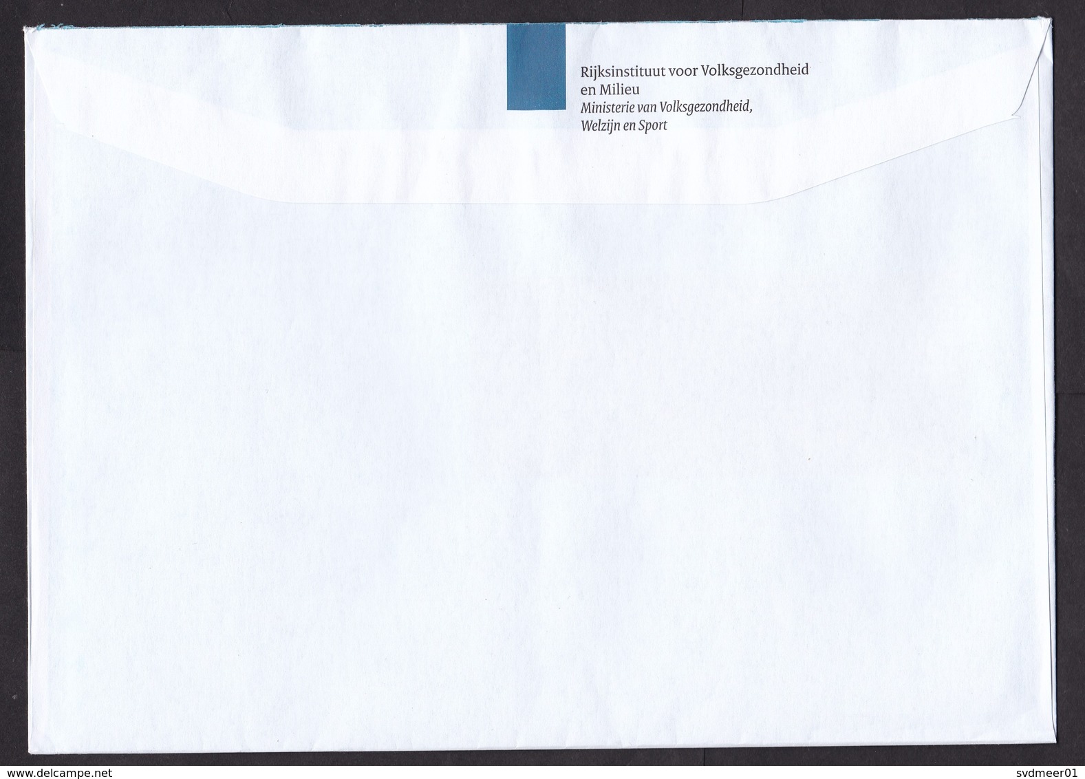 Netherlands: Official Governmental Cover, 2019, Postage Paid, National Vaccination Programme, Health (traces Of Use) - Storia Postale