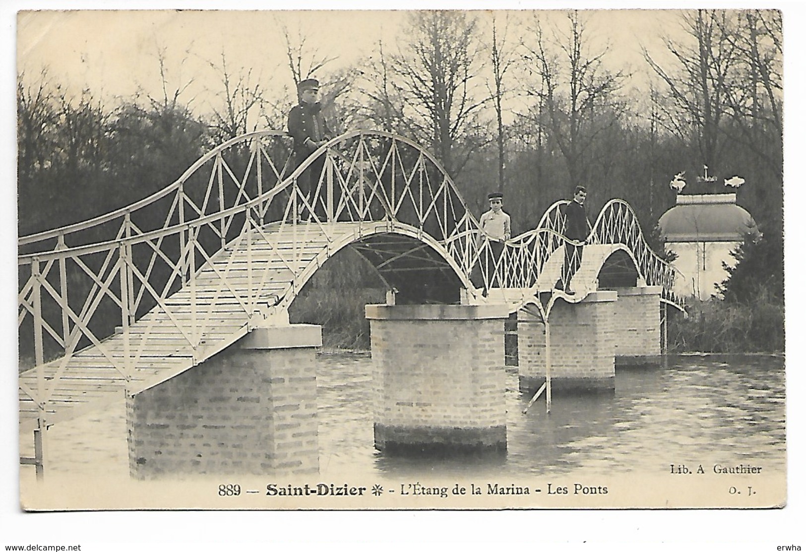 SAINT DIZIER 1908 ETANG MARINA Près Wassy Montier En Der Eclaron Soulaines Dhuys Joinville Chaumont Langres Bourbonne - Saint Dizier