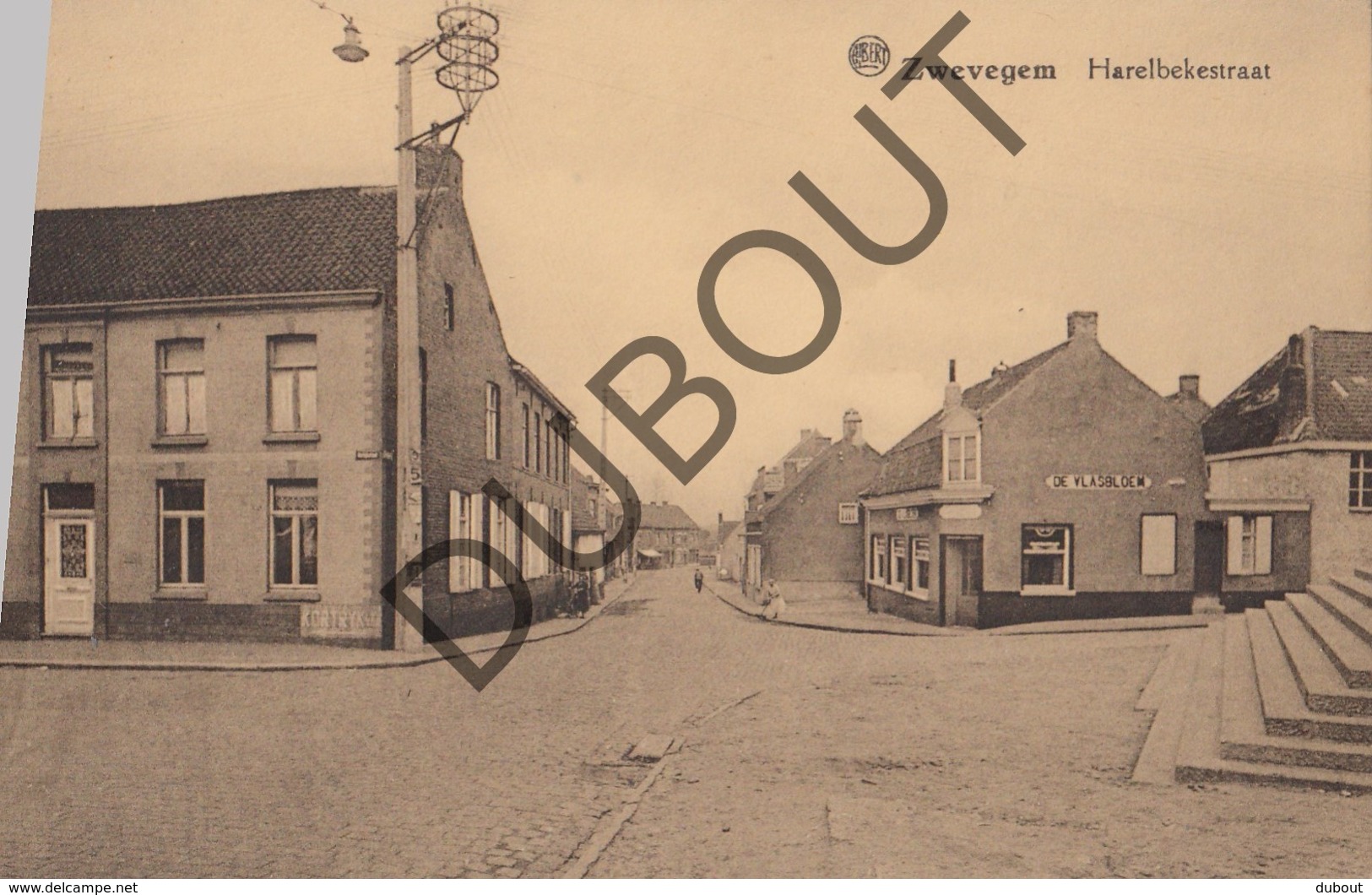 Postkaart/Carte Postale ZWEVEGEM Harelbekestraat  (O215) - Zwevegem