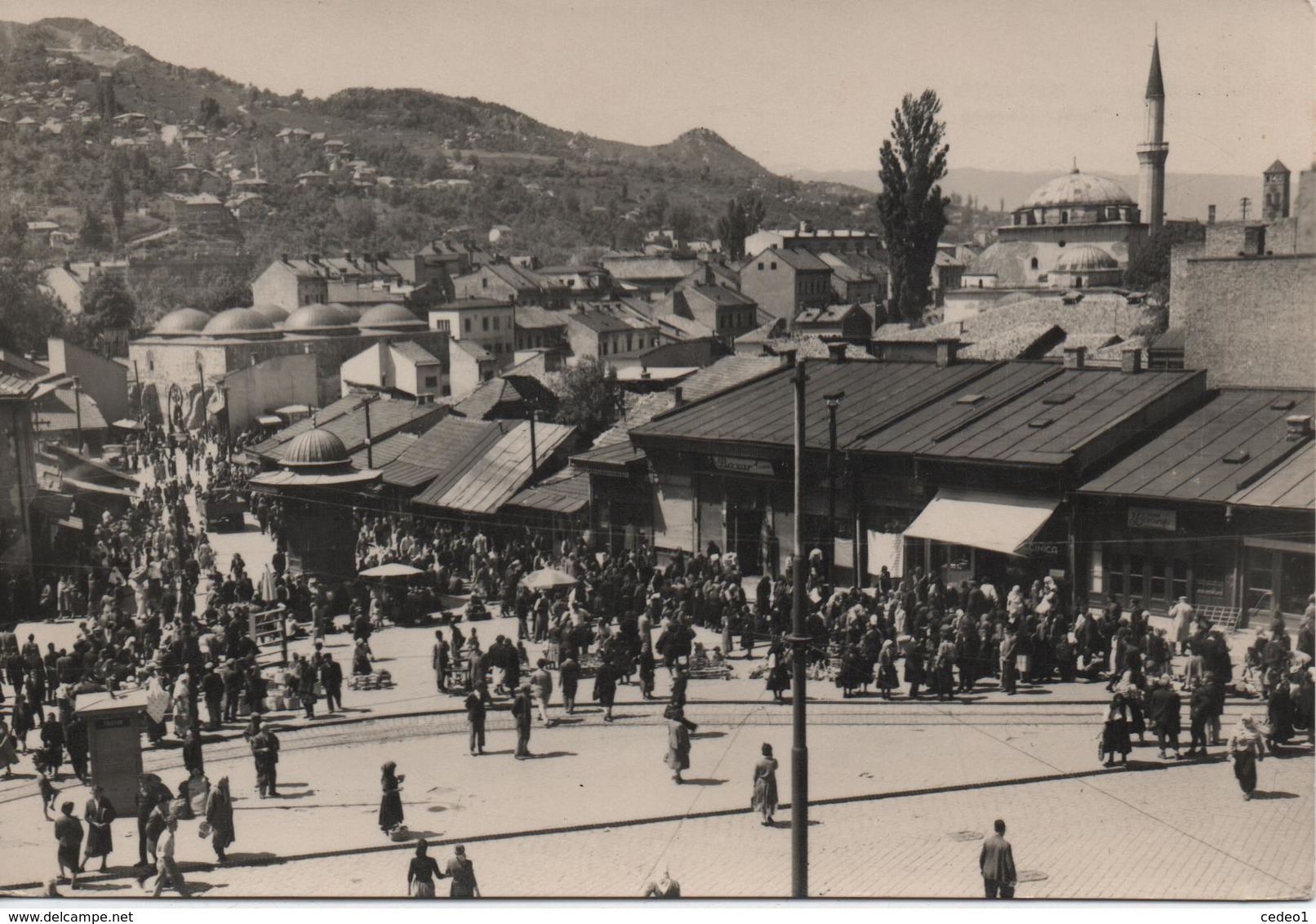 BOSNIE  SARAJEVO  BASCARSIJA THE OLD TURKISH MARKET - Bosnia Erzegovina