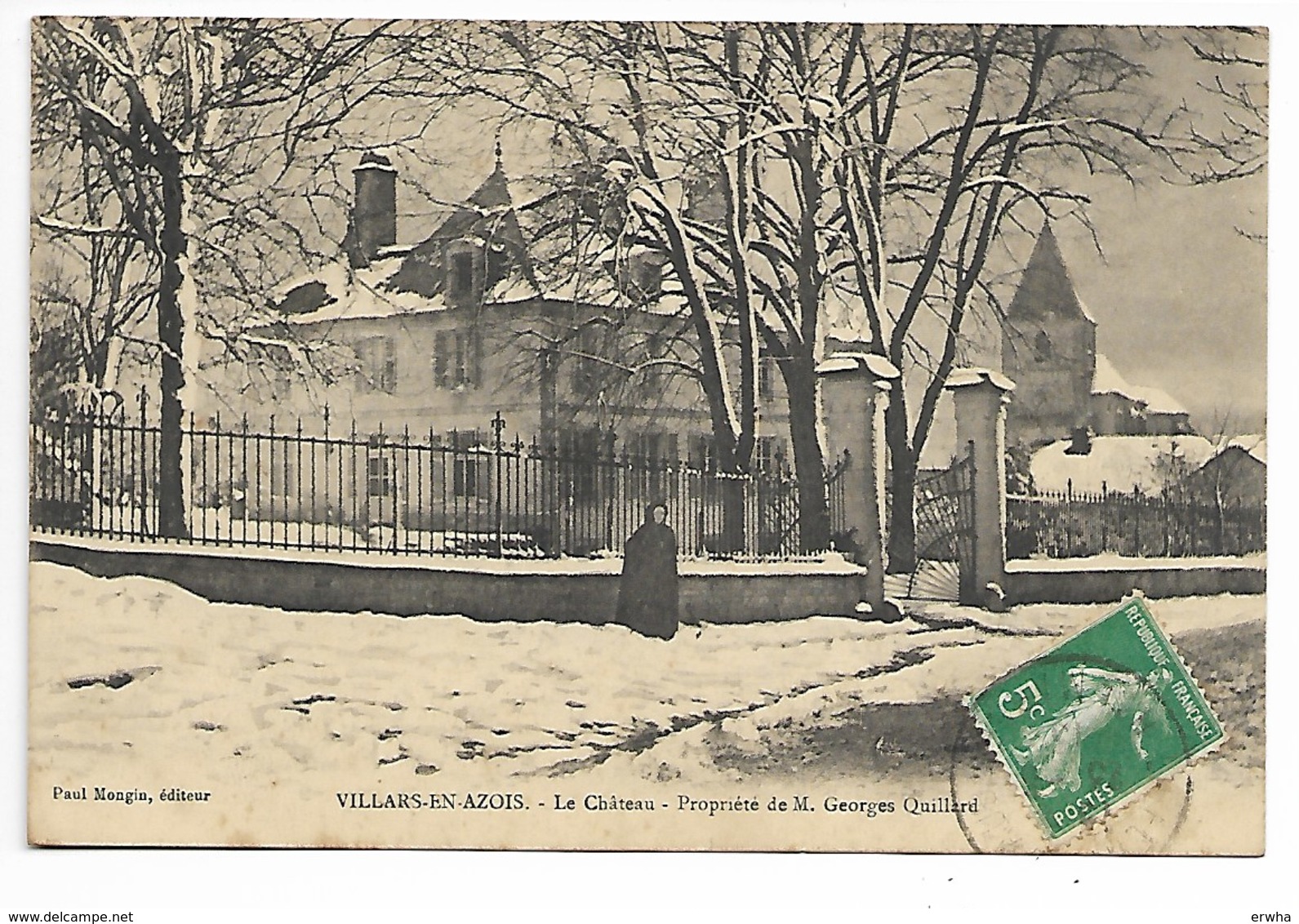 VILLARS En AZOIS 1913 CHÂTEAU Près LA FERTE Bar Sur Aube Châteauvillain Joinville Chaumont Bains Langres Saint Dizier - Autres & Non Classés