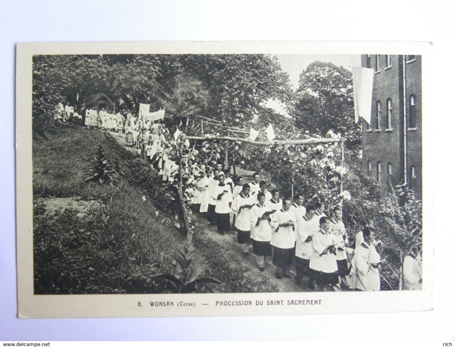 CPA ASIS - Corée Du Nord - WONSAN - Procession Du Saint Sacrement - Corea Del Nord