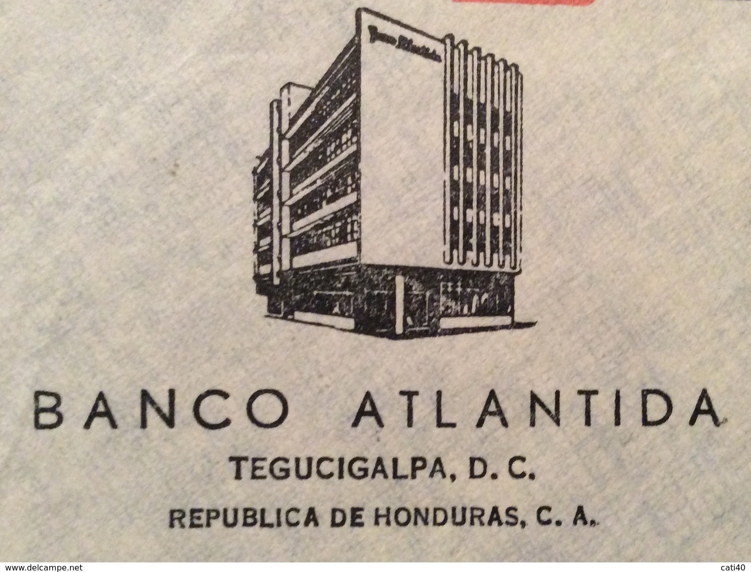 POSTA AEREA PAR AVION  HONDURAS  U.S.A.   FROM TUGUGIGALPA   TO NEW YORK   THE  11/8/64 - Honduras