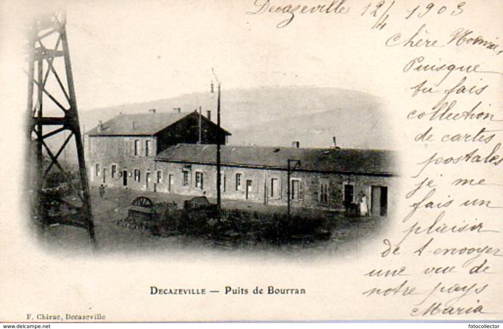 Decazeville (12) : Puits De Bourran - Decazeville