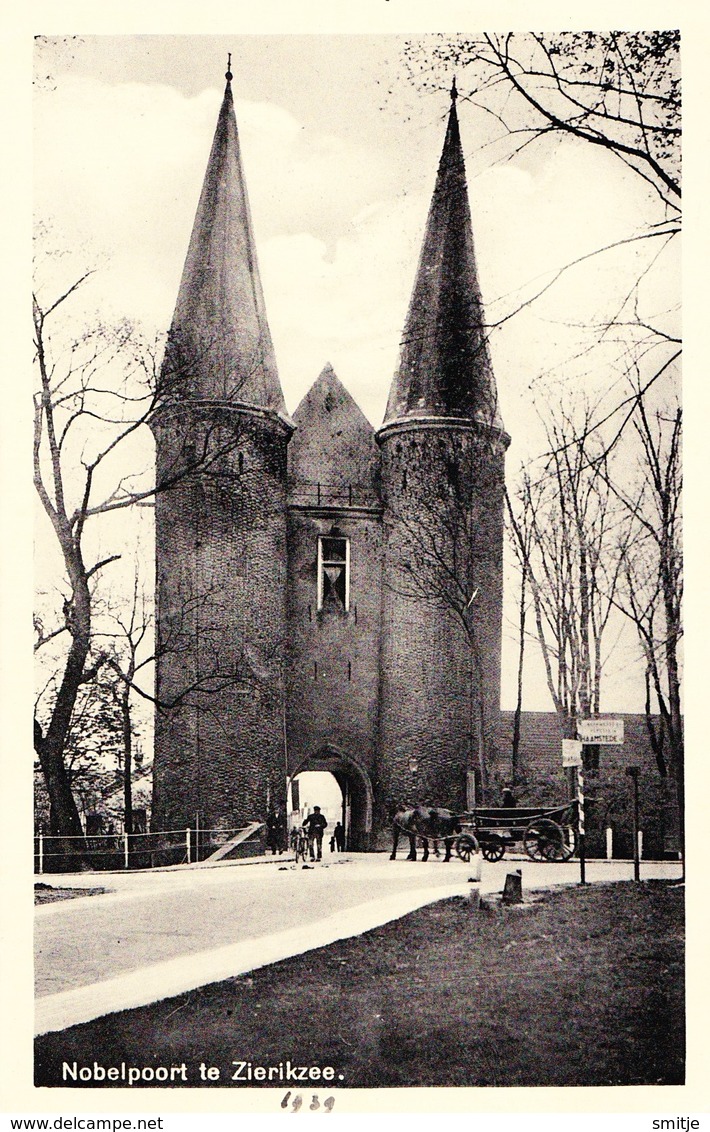 ZIERIKZEE 1939 NOBELPOORT MET PAARD EN WAGEN - Zierikzee