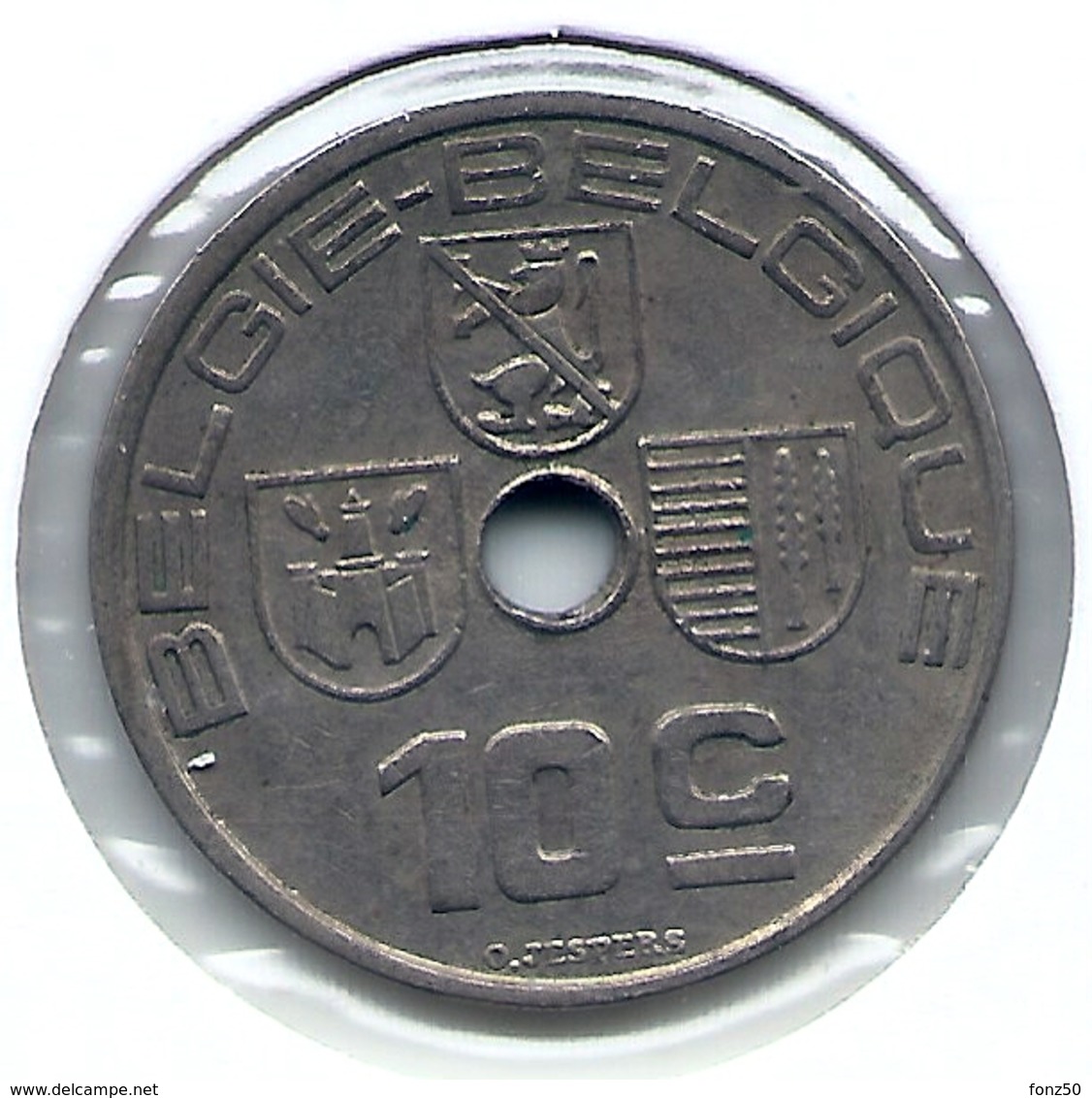 LEOPOLD III * 10 Cent 1939 Vlaams/frans * Nr 5233 - 10 Centimes