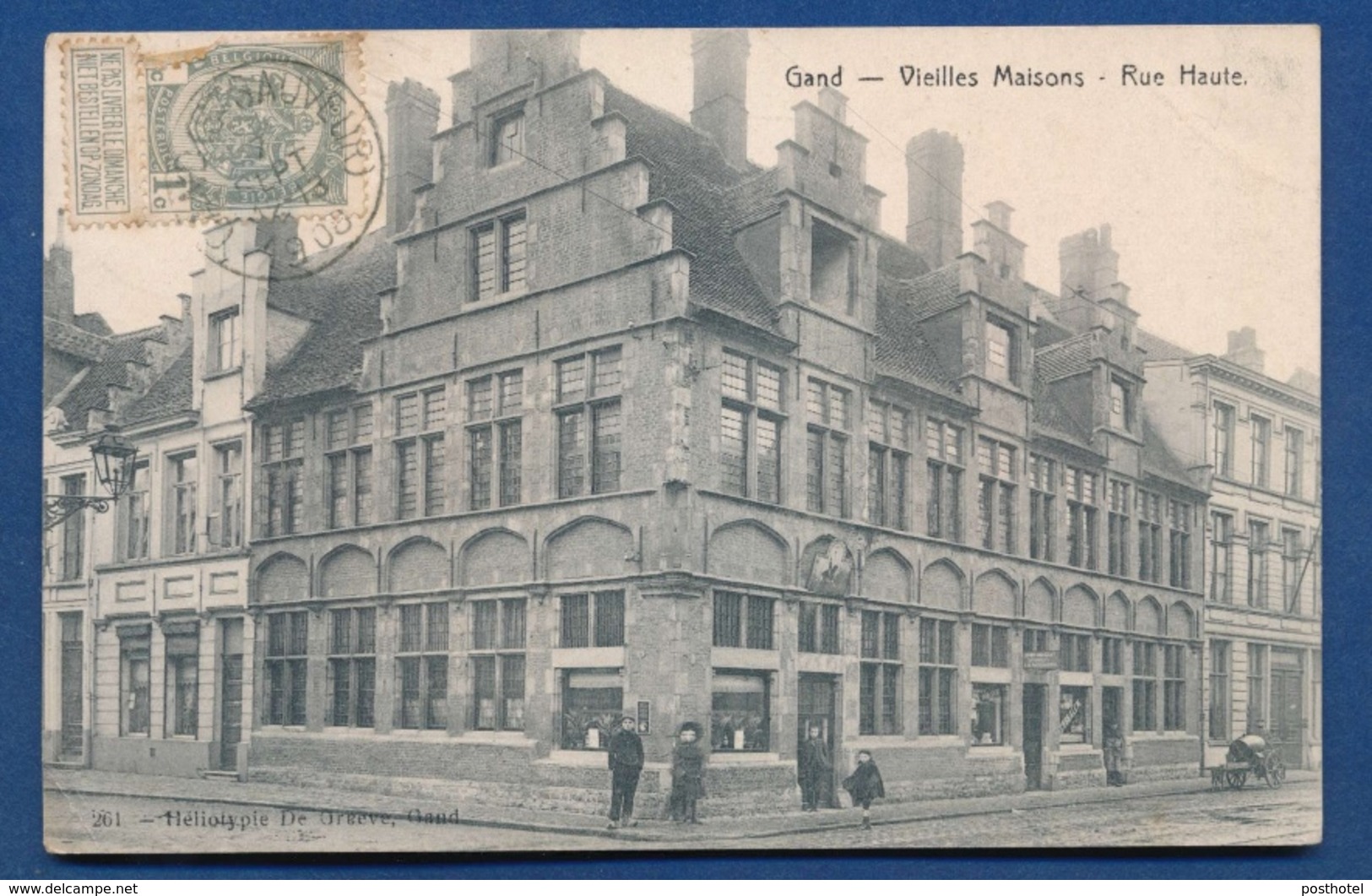 Gand - Vieilles Maisons / Rue Haute - Gent