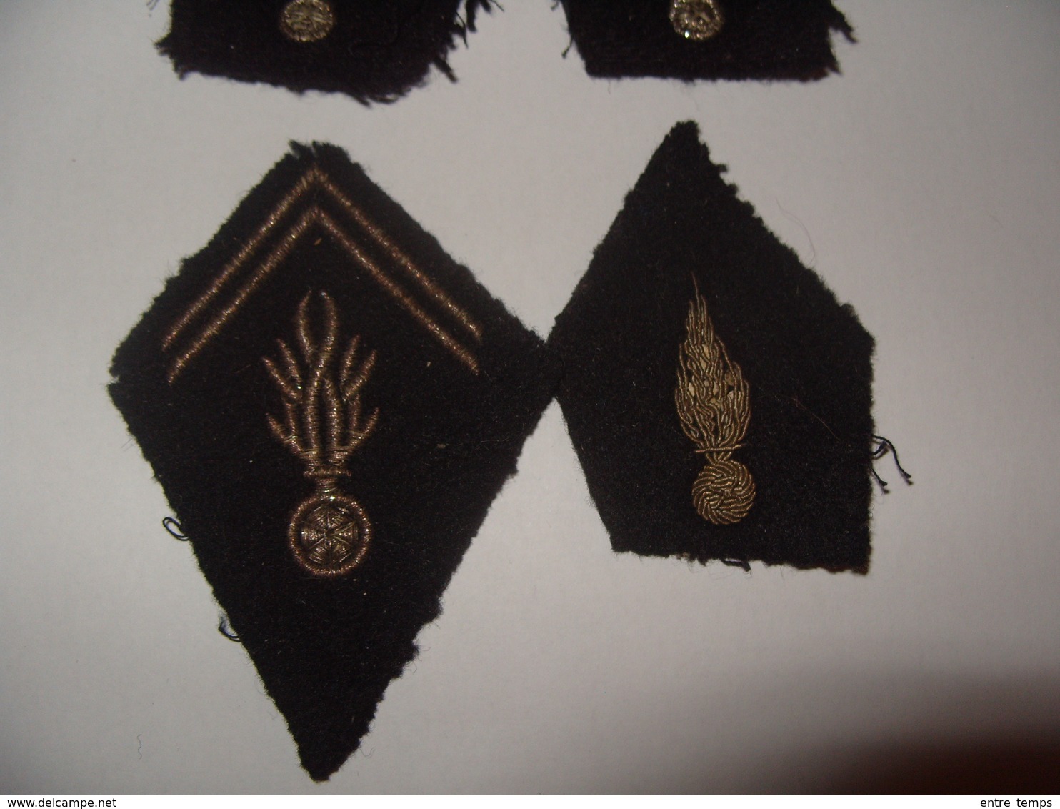 Broderie Col De Veste Gendarme Gendarmerie - Patches