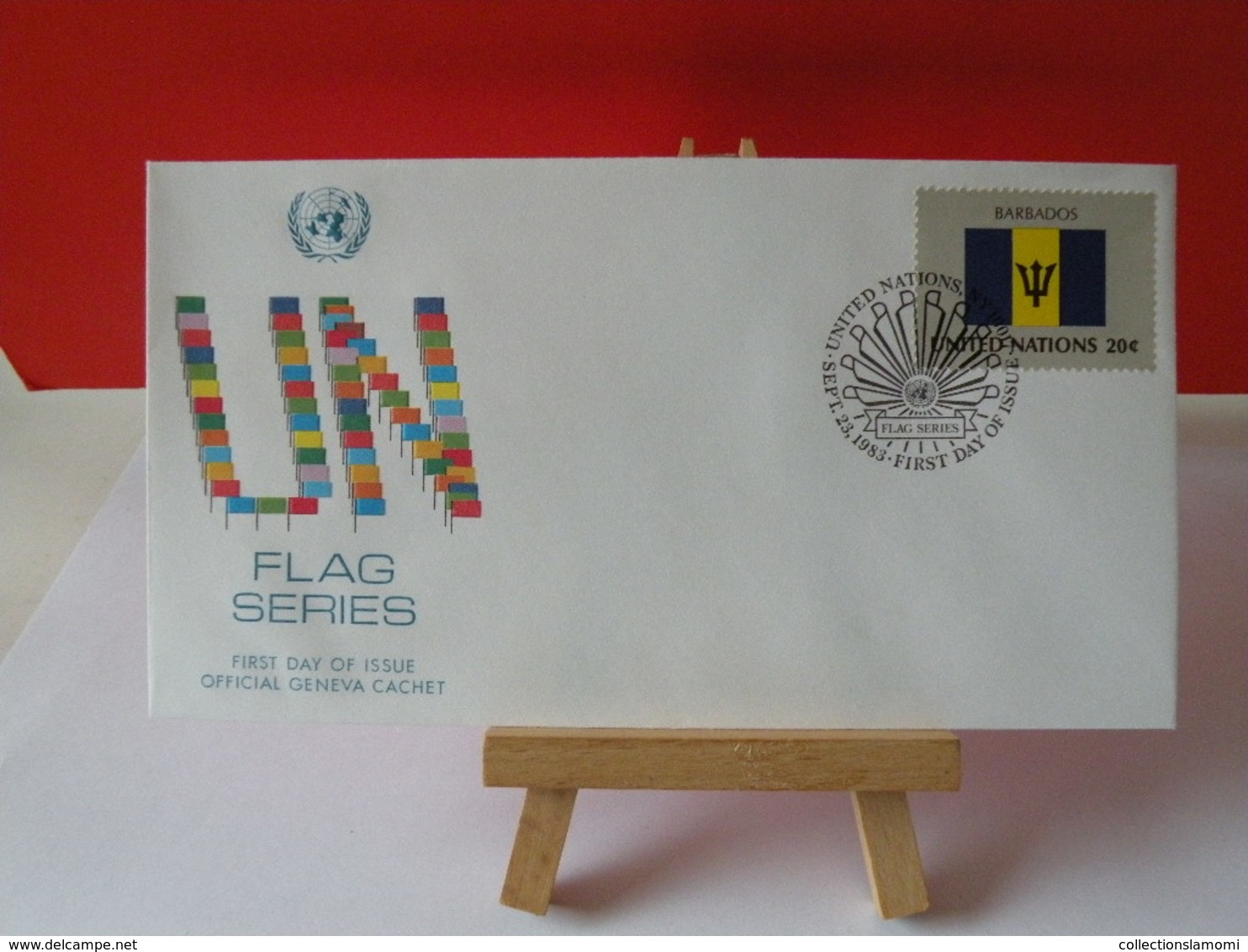 Nations Unies > Office De Genève - Barbados (Barbade)- 23.9.1983 - FDC 1er Jour - Lettres & Documents