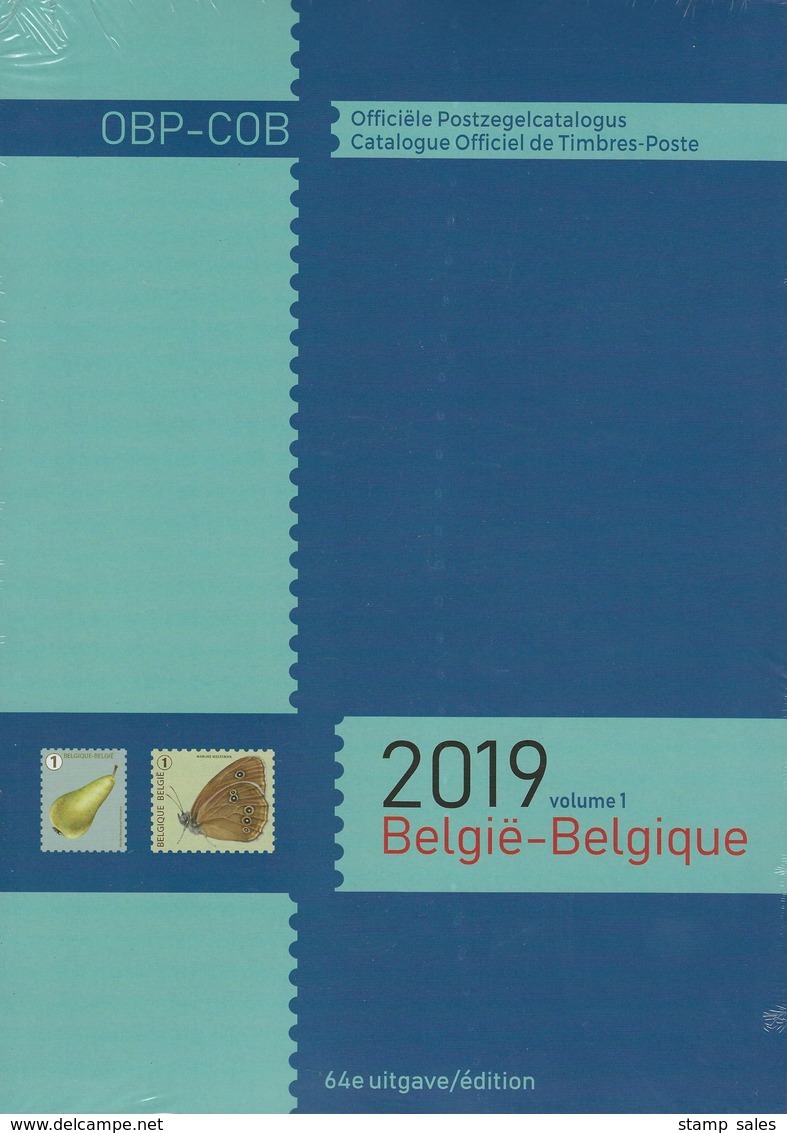 Officiële Postzegelcatalogus België - Belgique 2019 Volume 1 & 2 Nieuw/New/Nouveau - Belgique