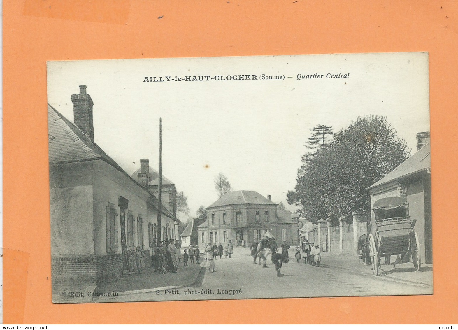 CPA  - Ailly Le Haut Clocher  -(Somme) - Quartier Central - Ailly Le Haut Clocher