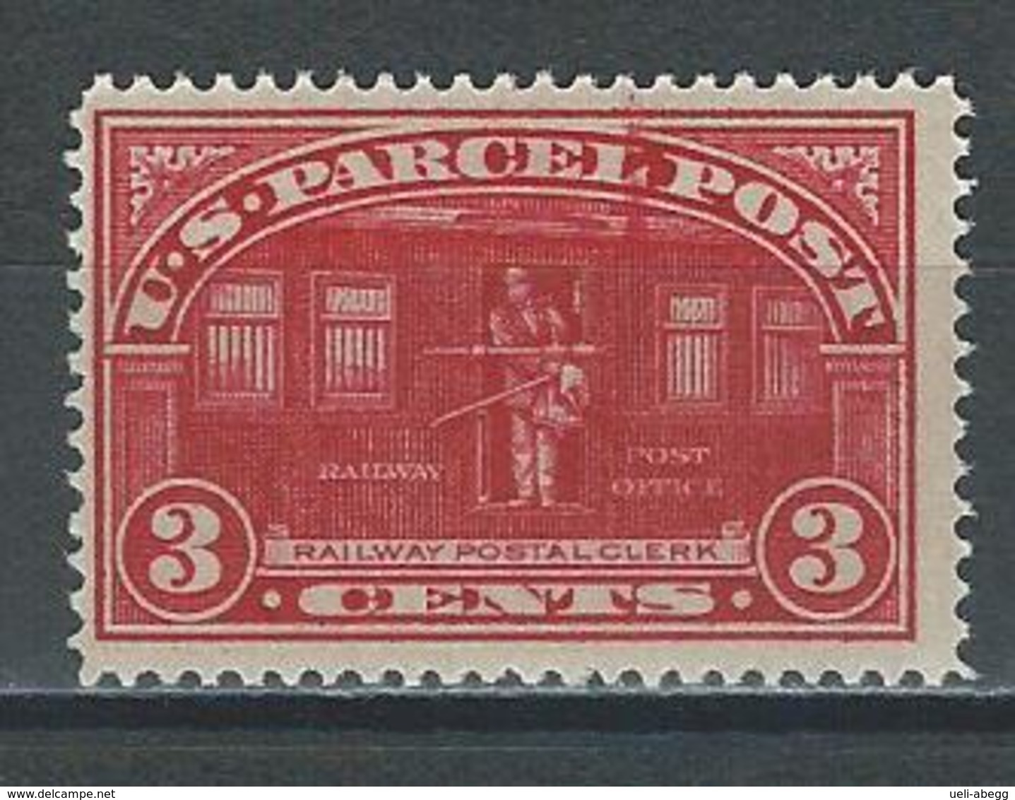 USA Sc Q3, Mi Pak 3 ** MNH - Parcel Post & Special Handling