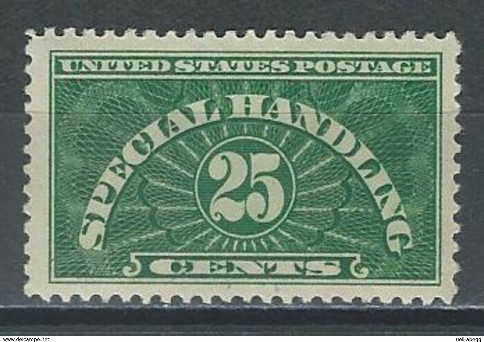 USA Sc QE4a, Mi Pak 16a * MH - Paketmarken