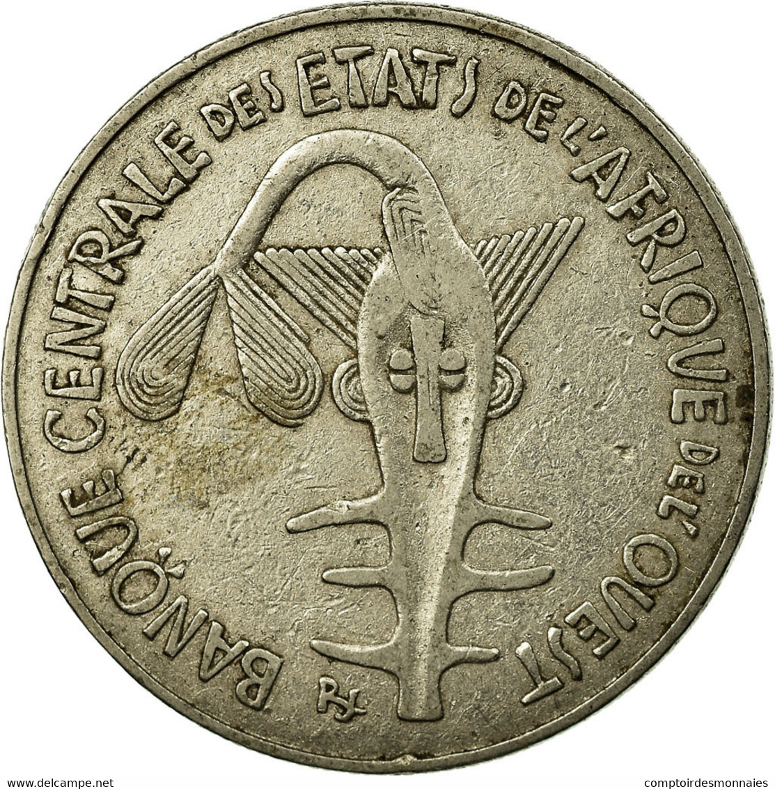 Monnaie, West African States, 100 Francs, 1987, TTB, Nickel, KM:4 - Ivoorkust