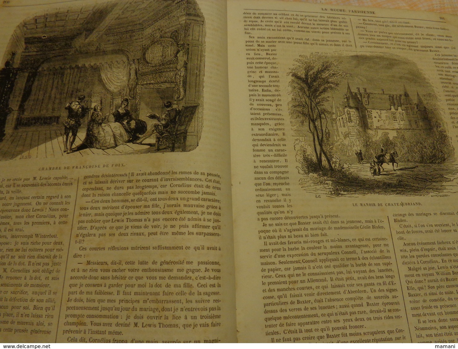 revue la ruche parisienne reliee du 02/01/1864 n°375 au 15/10/1864 n°416