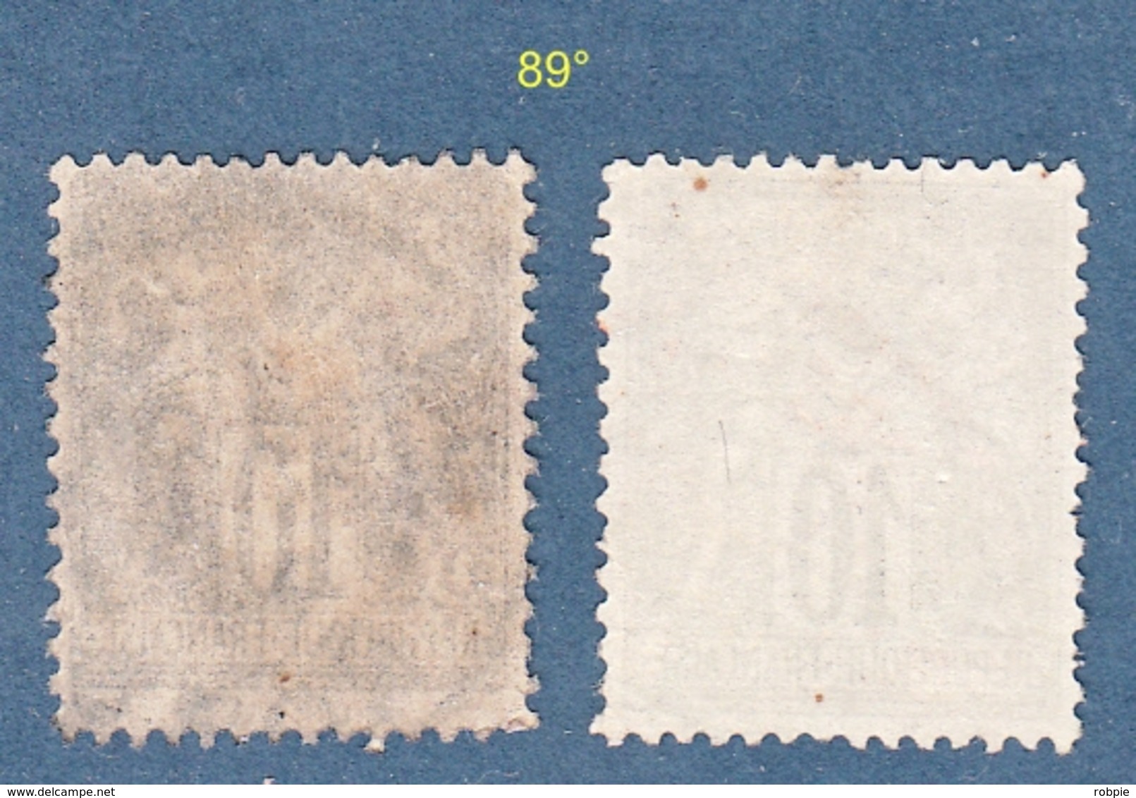 N° 89°  Sage Type II  Oblitérés - 1876-1898 Sage (Type II)