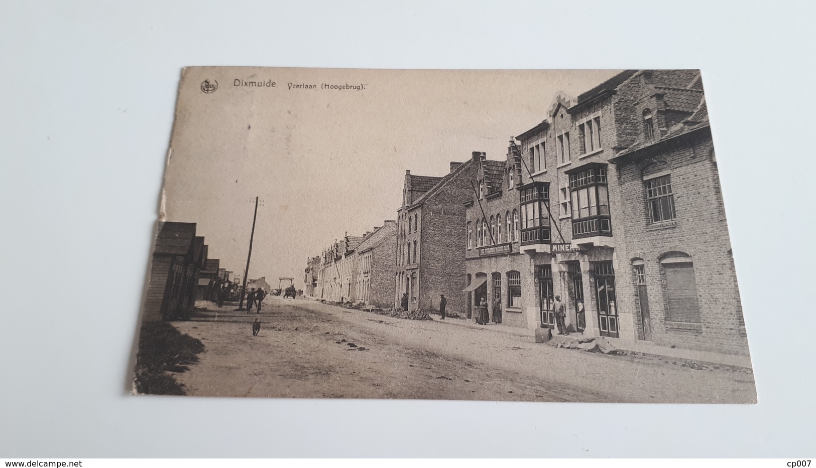 *DIXMUIDE  Yzerlaan (Hoogebrug) Oblitérée En 1923 - Diksmuide