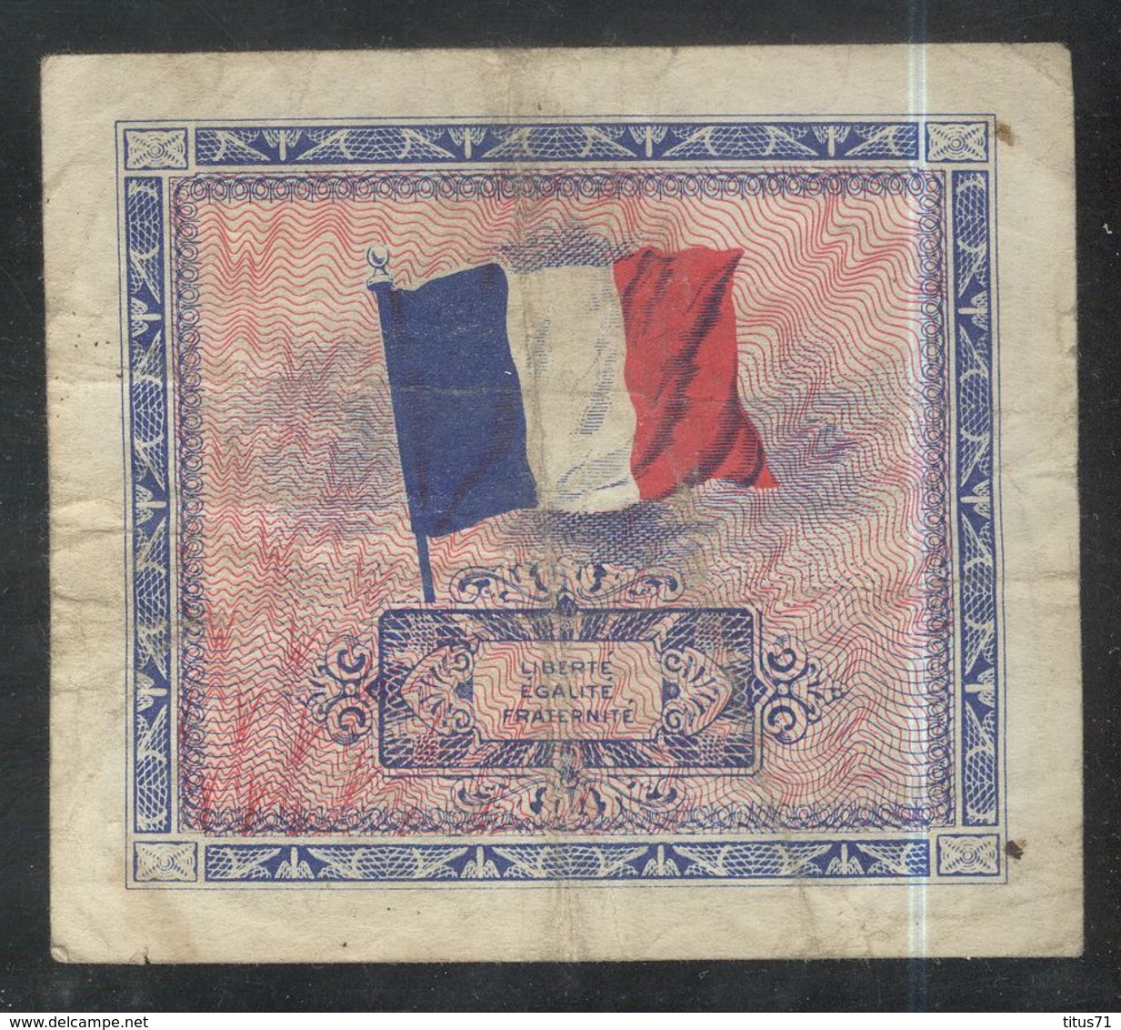 Billet 2 Francs 1944 Drapeau Série 2 - 1944 Flag/France