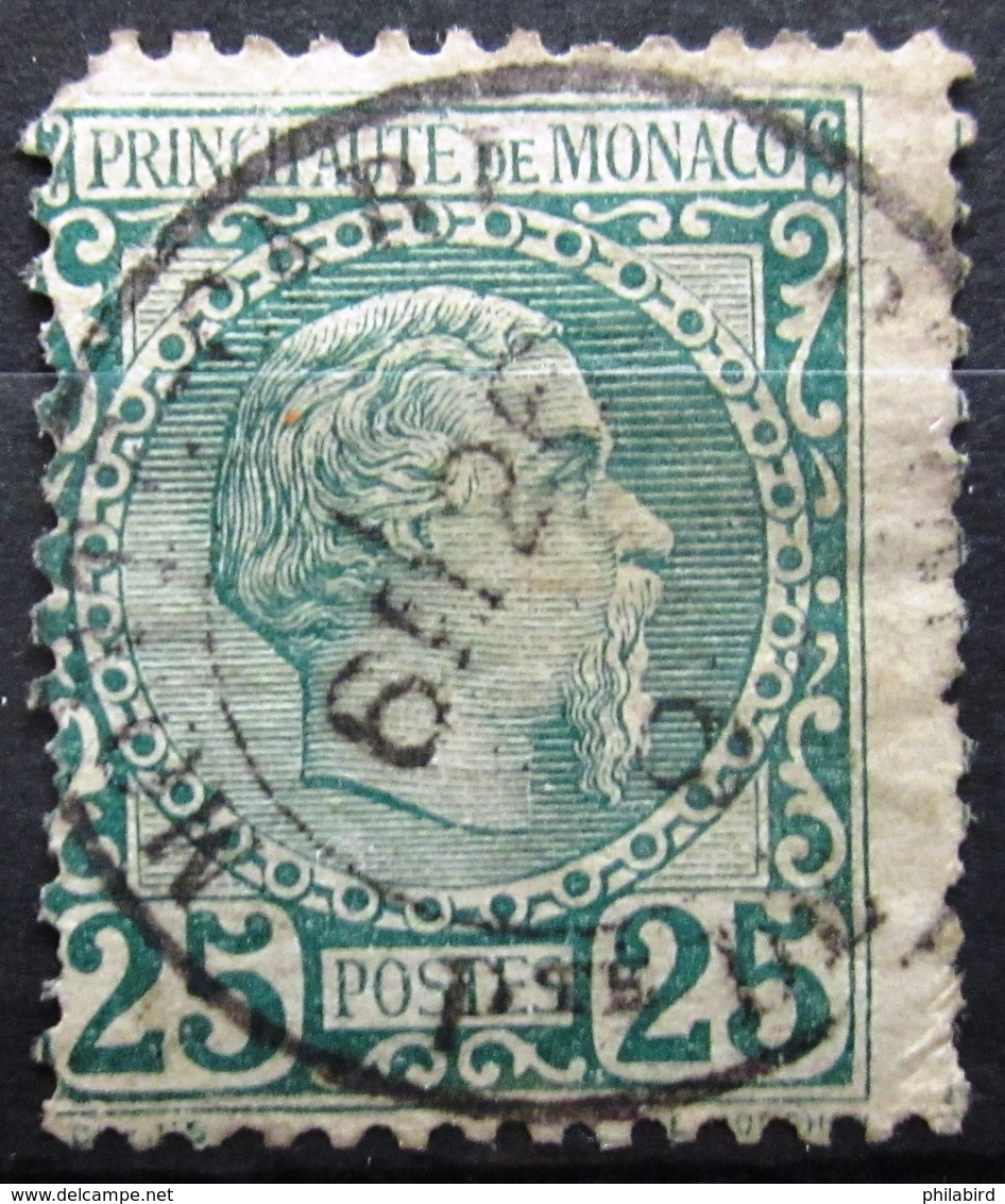 MONACO                 N° 6                  OBLITERE            2° CHOIX - Used Stamps