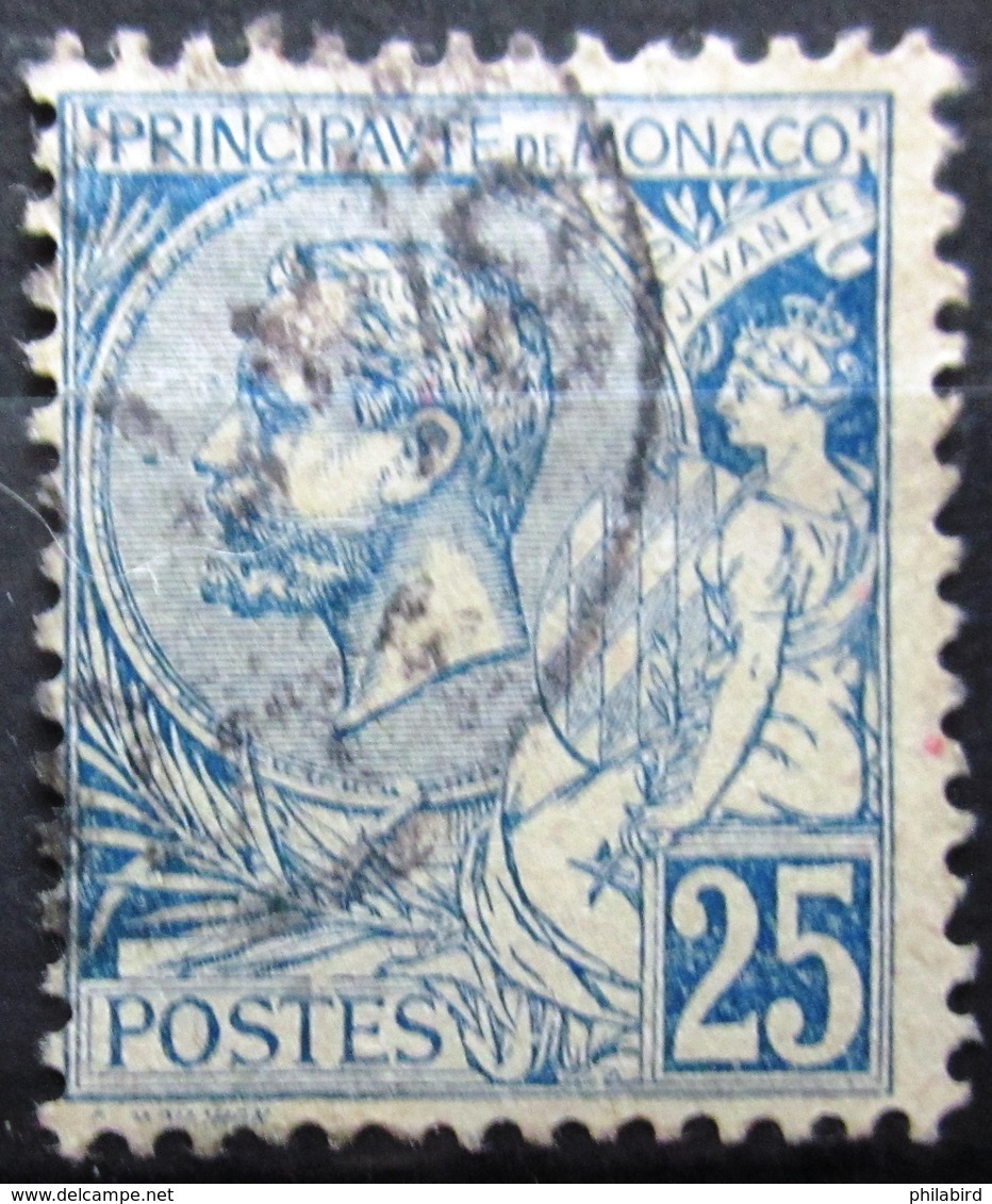 MONACO                 N° 25                  OBLITERE - Used Stamps