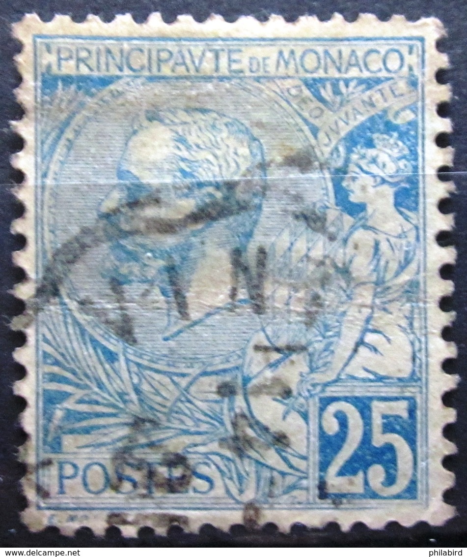 MONACO                 N° 25                  OBLITERE - Used Stamps